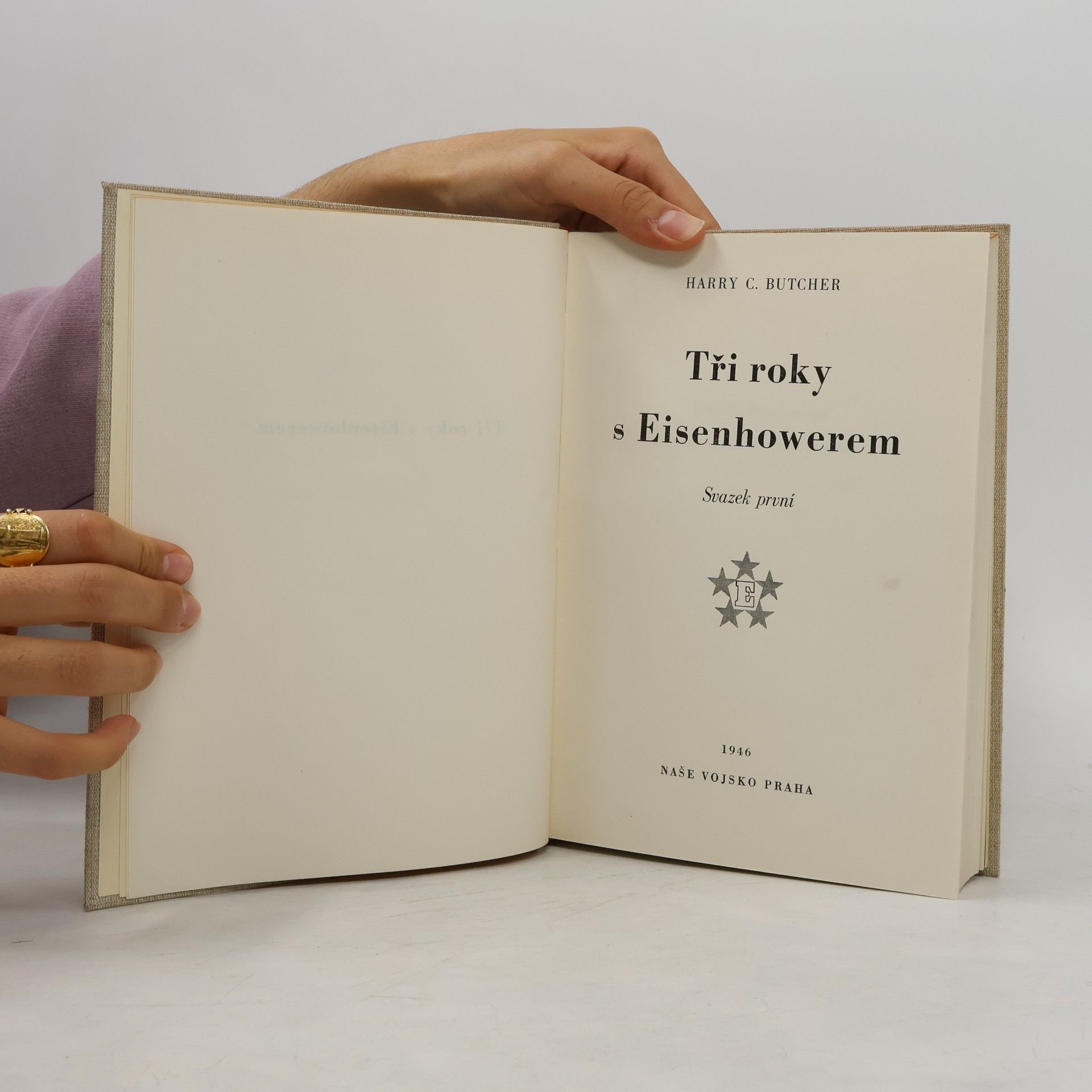 Harry C. Butcher Tři roky s Eisenhowerem I
