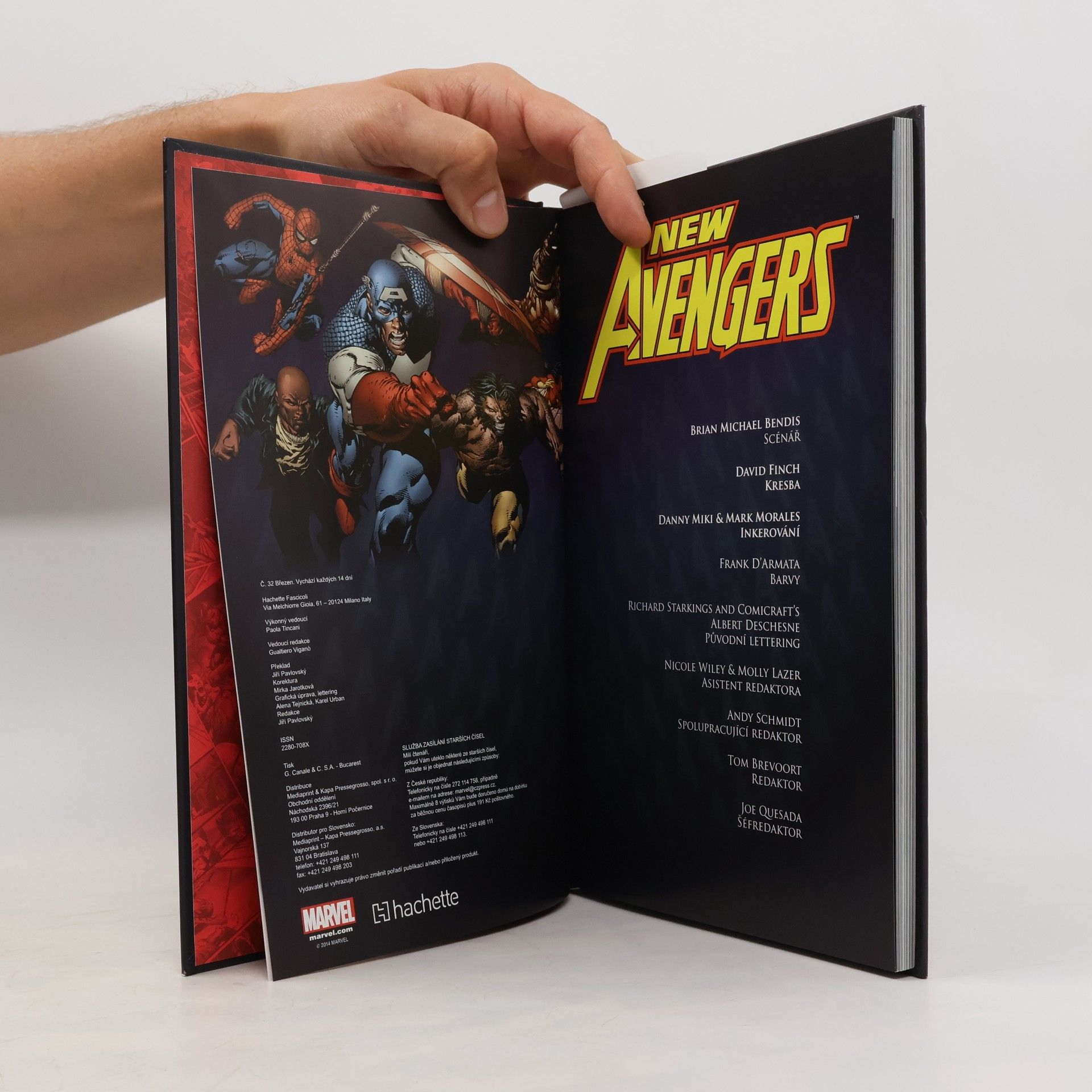 Brian Michael Bendis Ultimátní komiksový komplet 31. New Avengers. Útěk