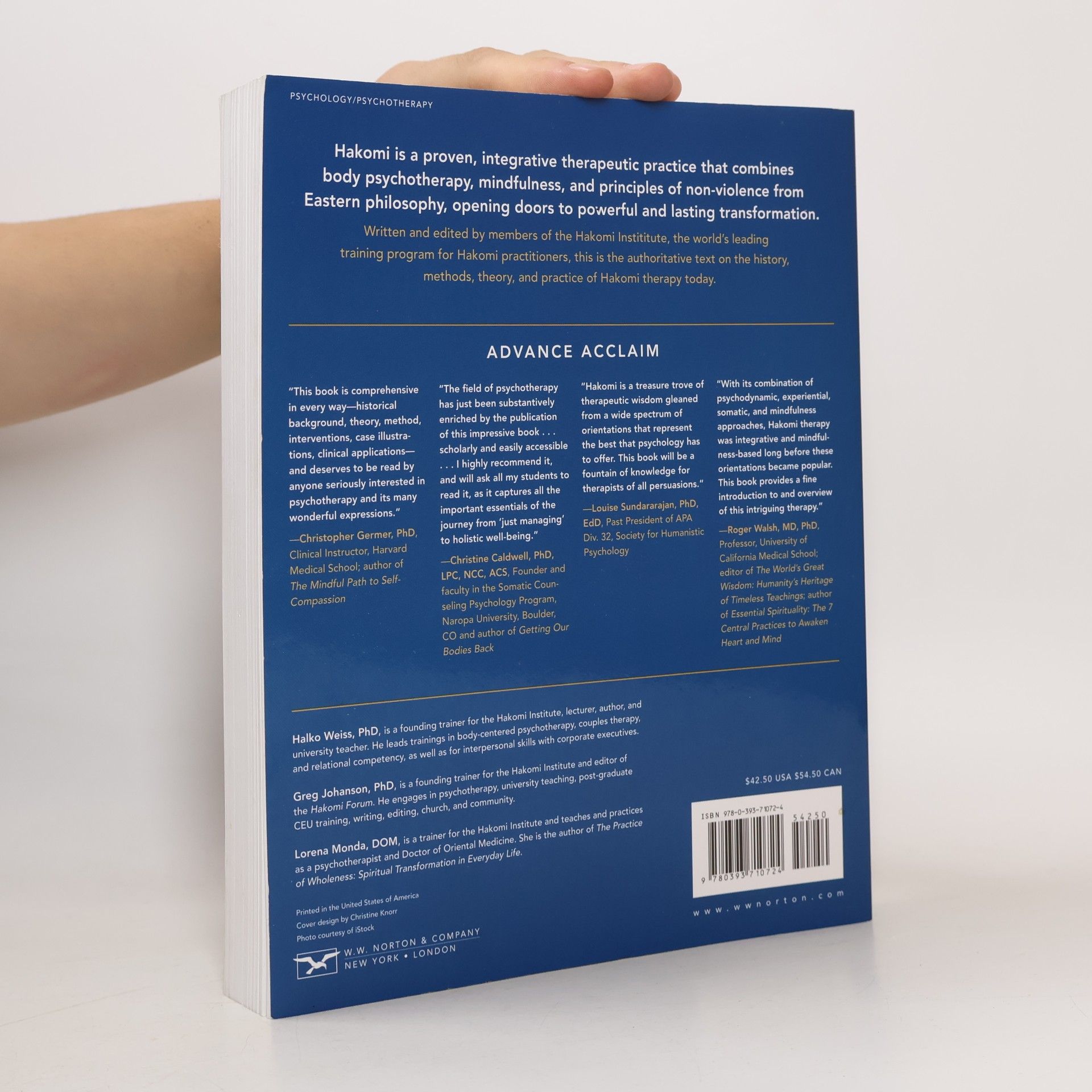 Various authors Hakomi Mindfulness: Centered Somatic Psychotherapy