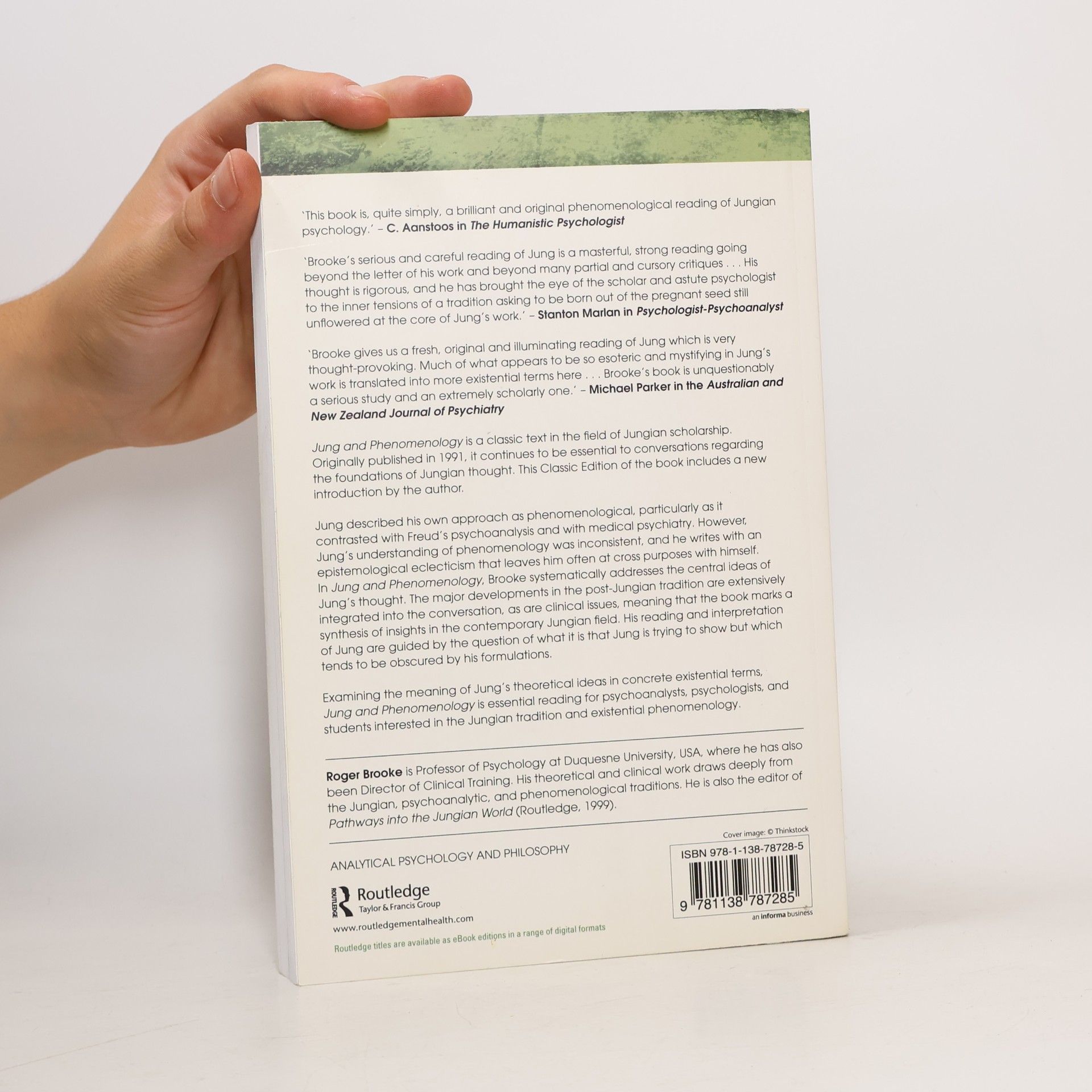 Roger Brooke Routledge Mental Health Classic Editions: Jung and Phenomenology: Classic Edition