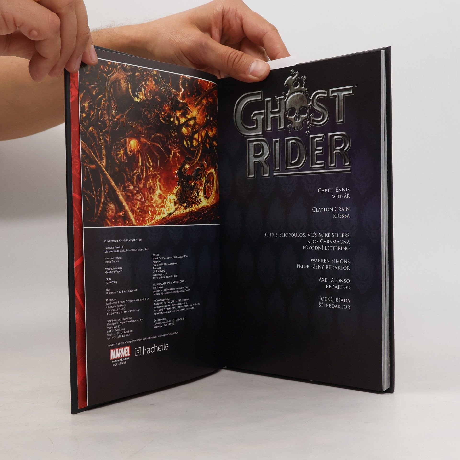 Garth Ennis Ghost Rider. Cesta do zatracení