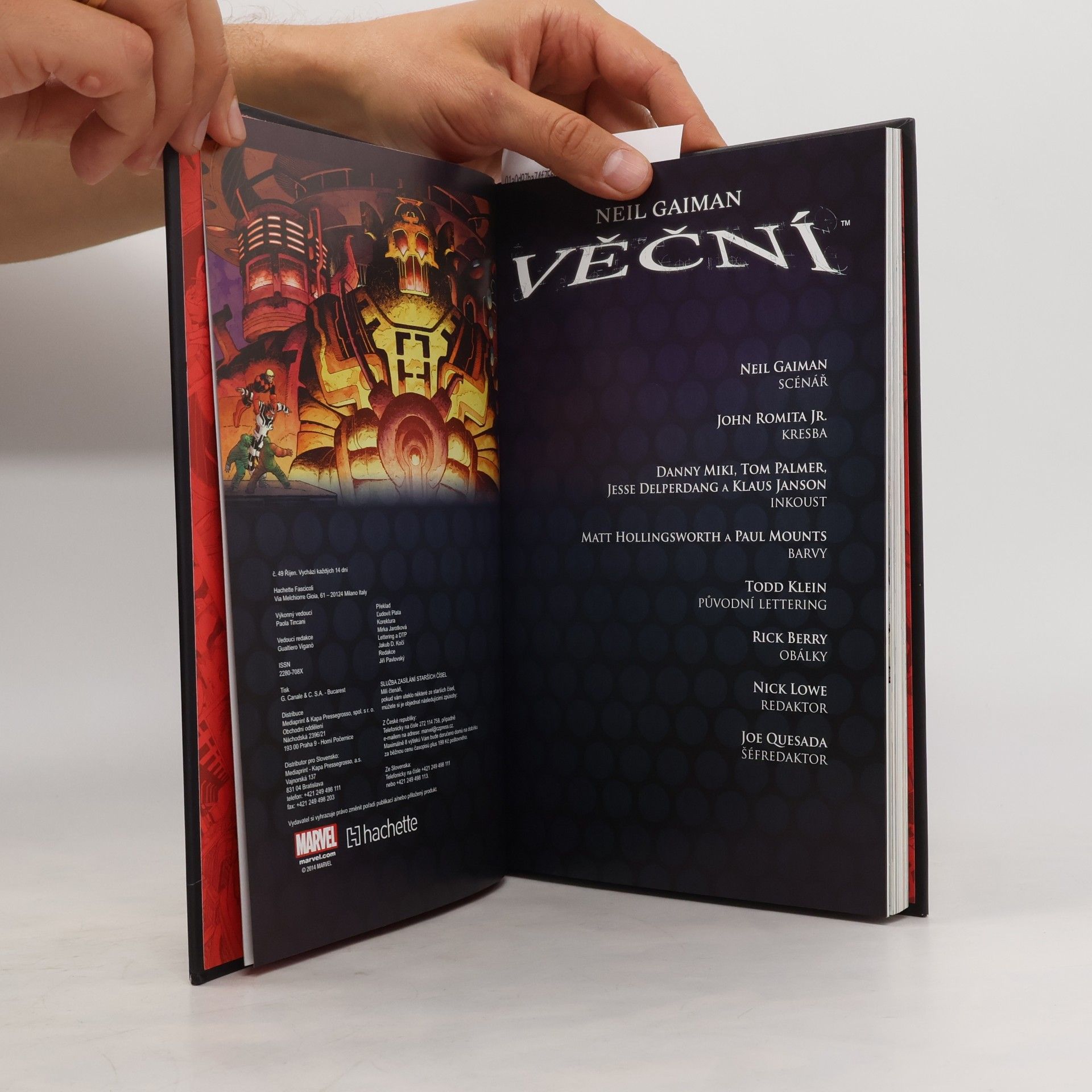 Neil Gaiman Ultimátní komiksový komplet 45. Věční