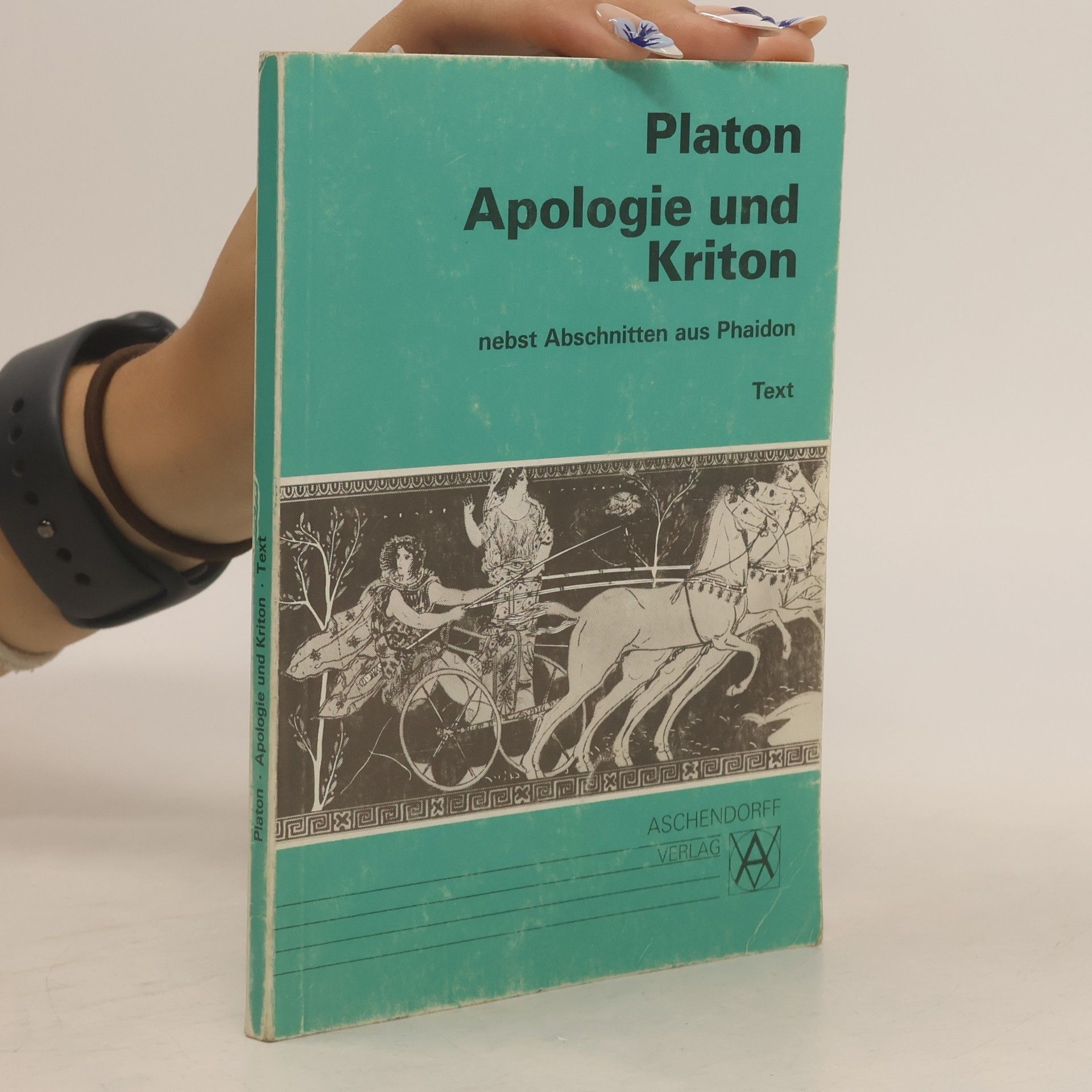 Platón Apologie und Kriton nebst Abschnitten aus Phaidon