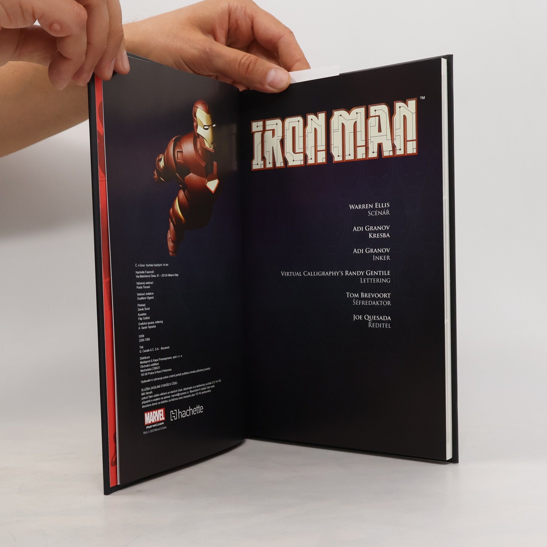 Warren Ellis Marvel 43. Iron Man: Extremis