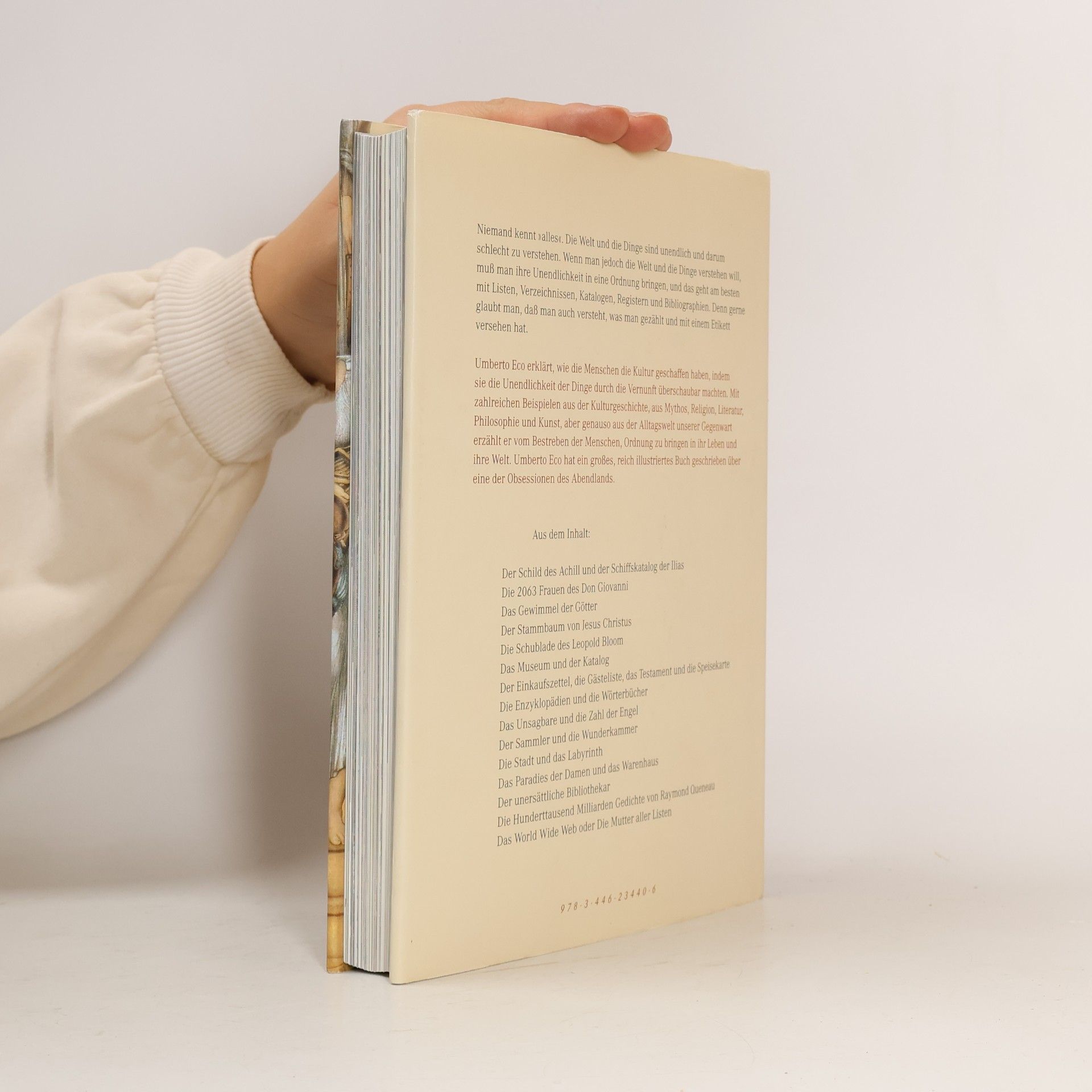 Umberto Eco Die unendliche Liste