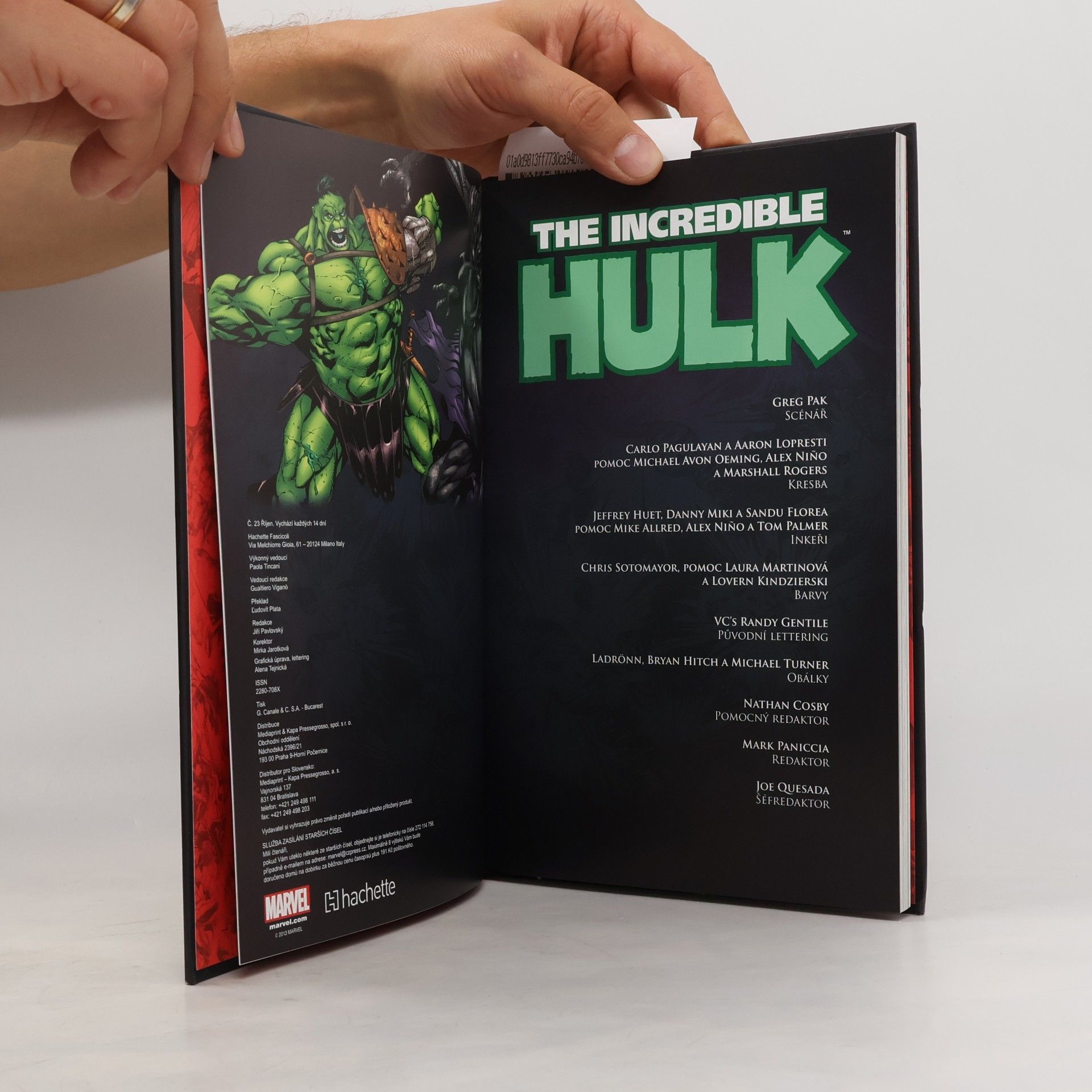 Greg Pak Ultimátní komiksový komplet 49. The Incredible Hulk. Hulkova planeta část 1