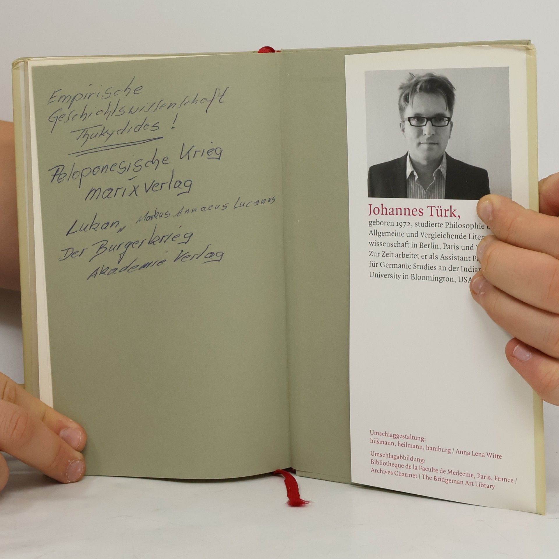 Johannes Türk Fischer Wissenschaft: Die Immunität der Literatur