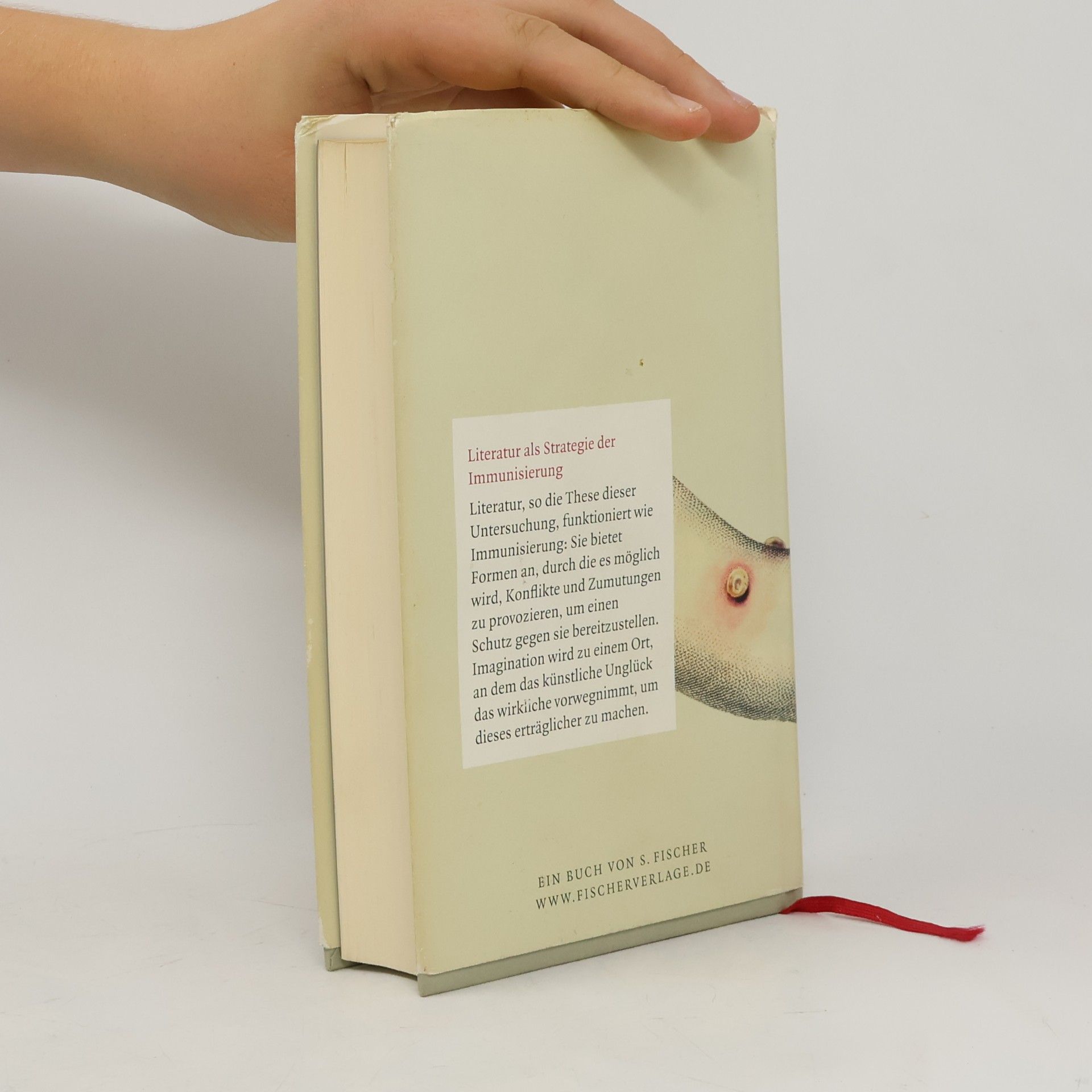 Johannes Türk Fischer Wissenschaft: Die Immunität der Literatur