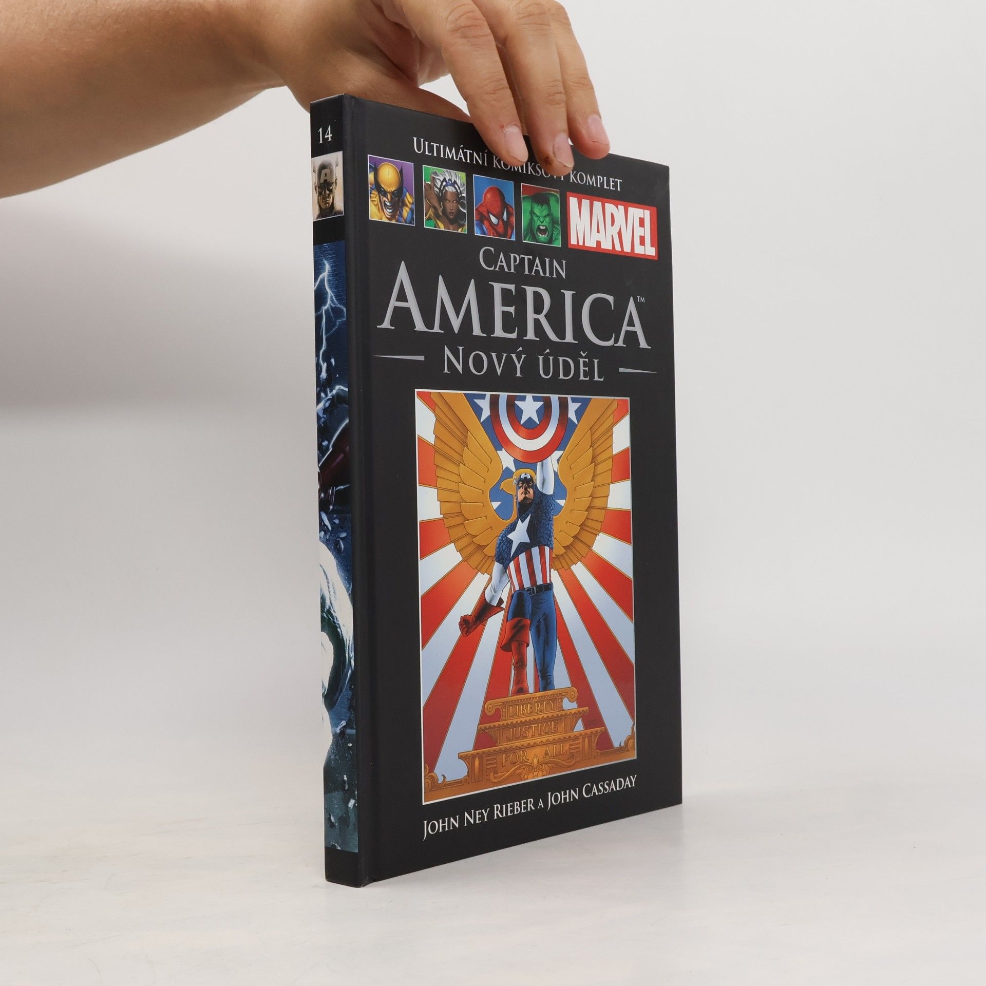 John Ney Rieber Ultimátní komixový komplet 14. Captain America. Nový úděl