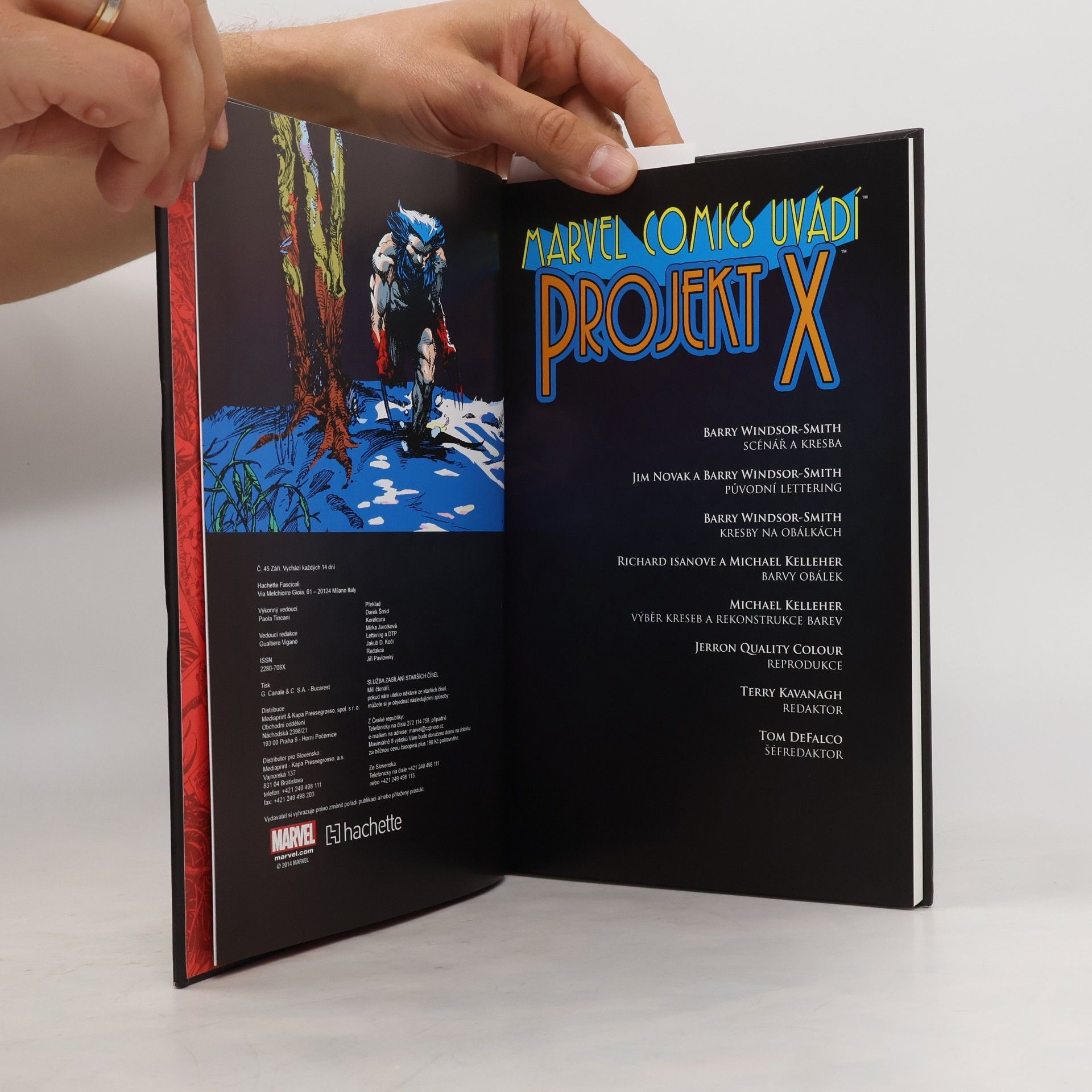 Darek Šmíd Ultimátní komiksový komplet 10. Wolverine. Projekt X
