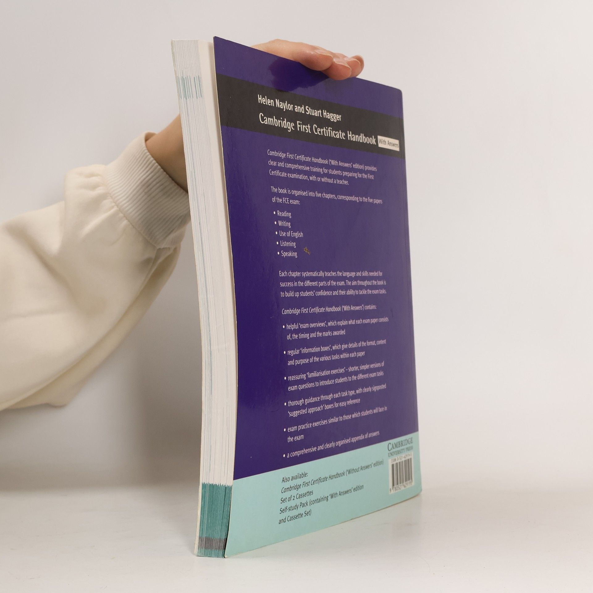 Helen Naylor Cambridge first certificate handbook with answers