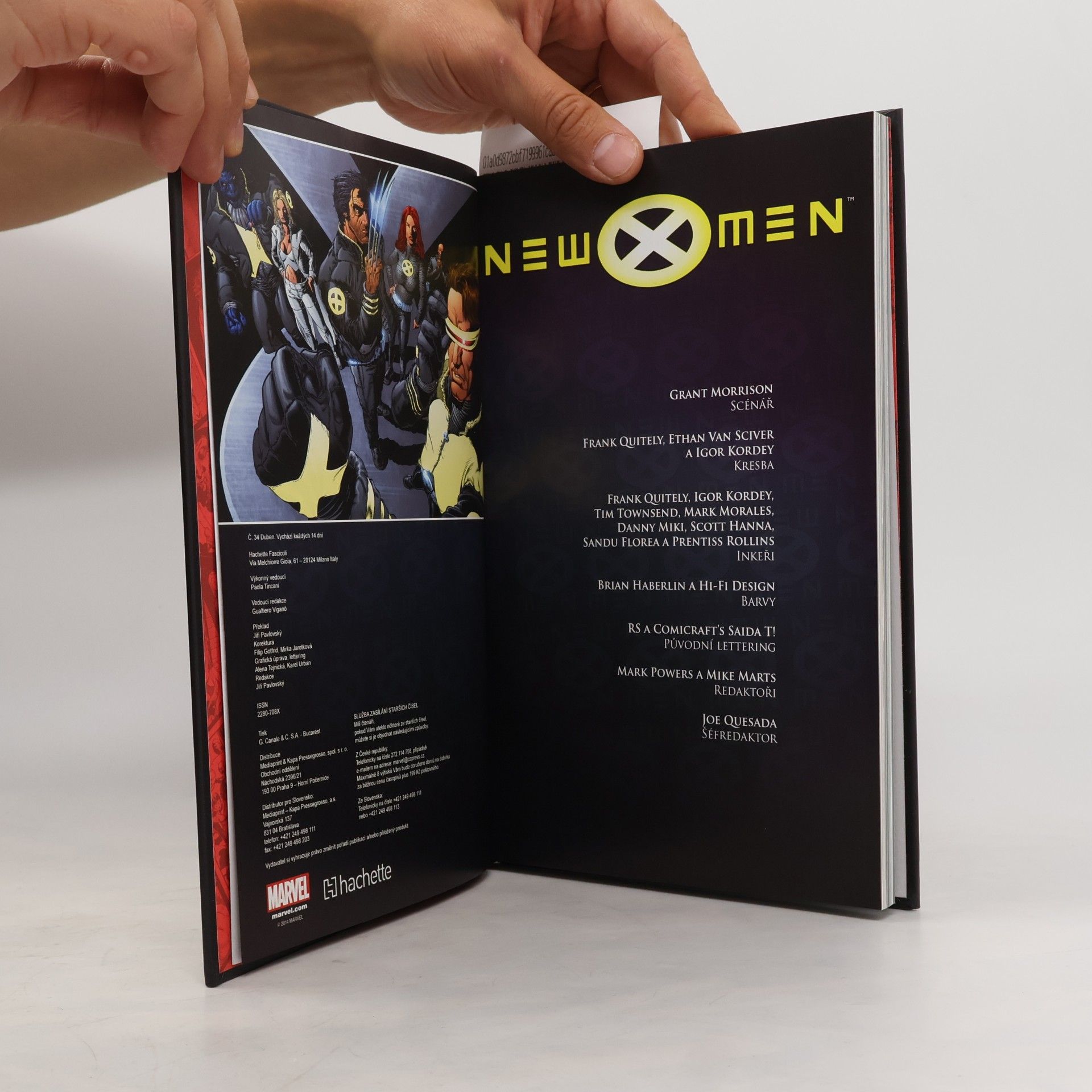 Grant Morrison Ultimátní komixový komplet 19. New X-men. Impérium