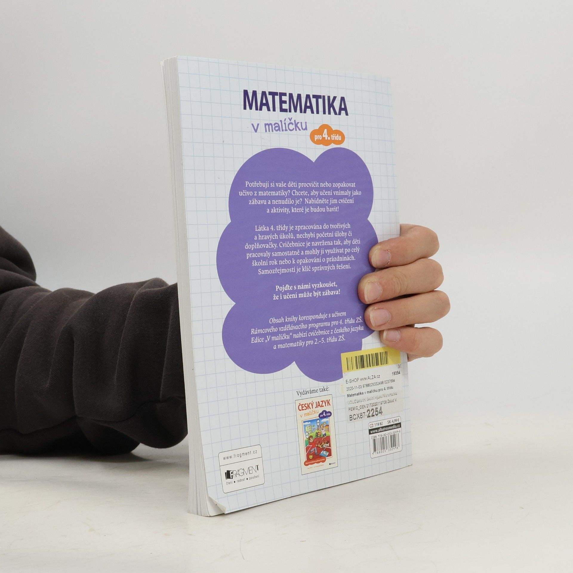 Simona Špačková Matematika v malíčku pro 4. třídu