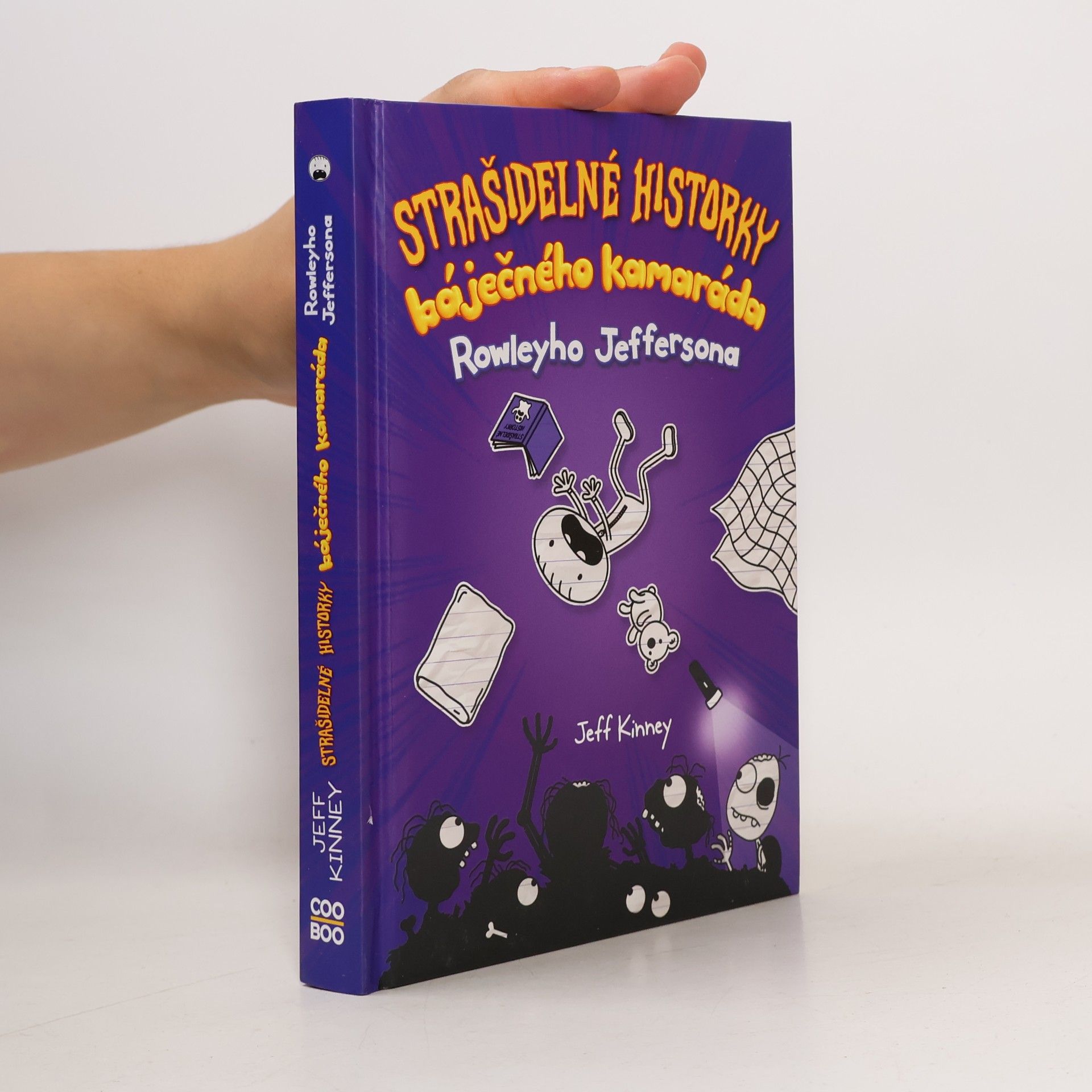 Jeff Kinney Strašidelné historky báječného kamaráda Rowleyho Jeffersona