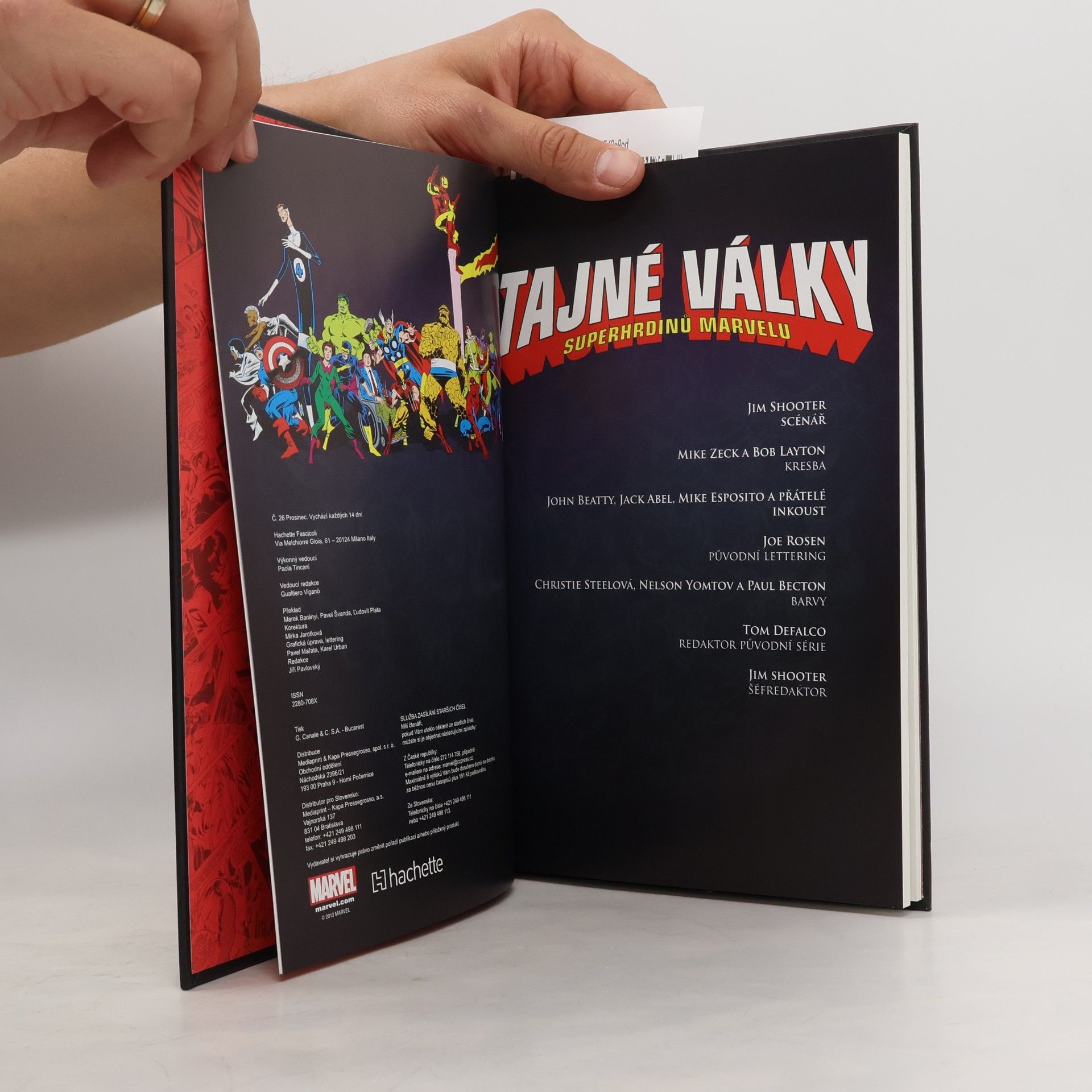 Jim Shooter Ultimátní komixový komplet 5. Tajné války superhrdinů Marvelu. Část 1