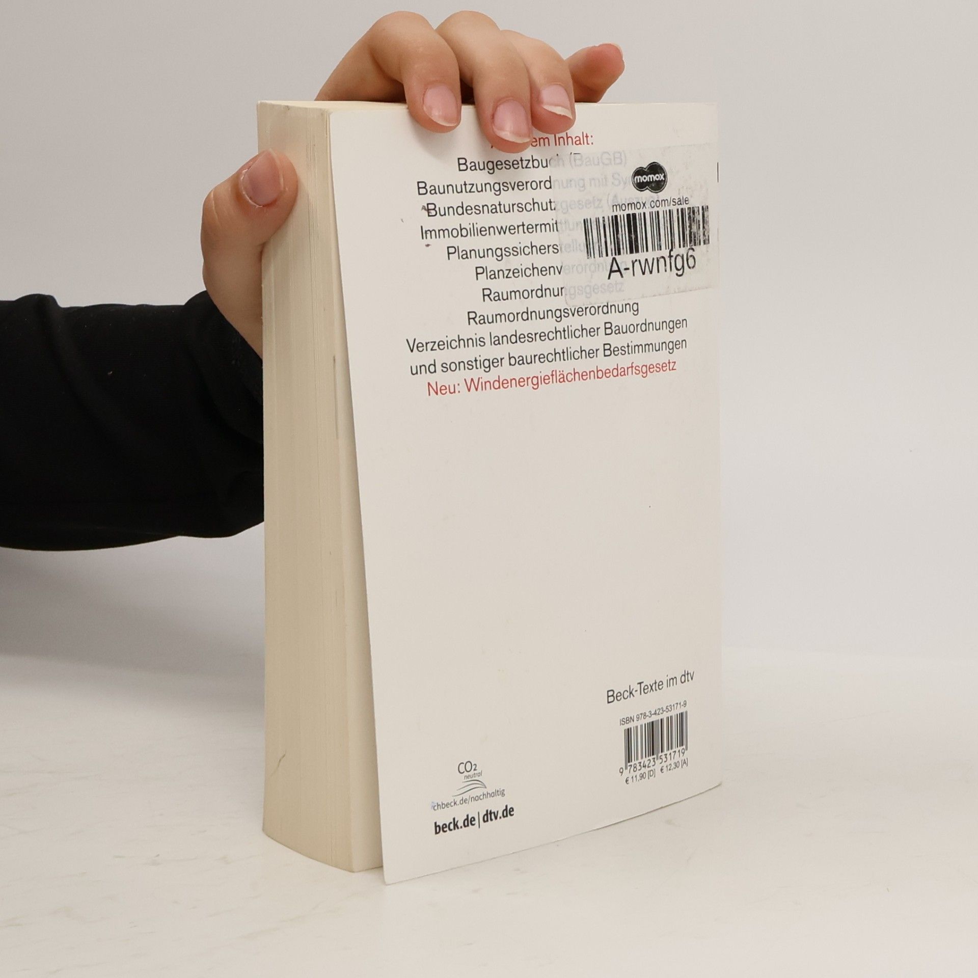 dtv Verlagsgesellschaft Baugesetzbuch