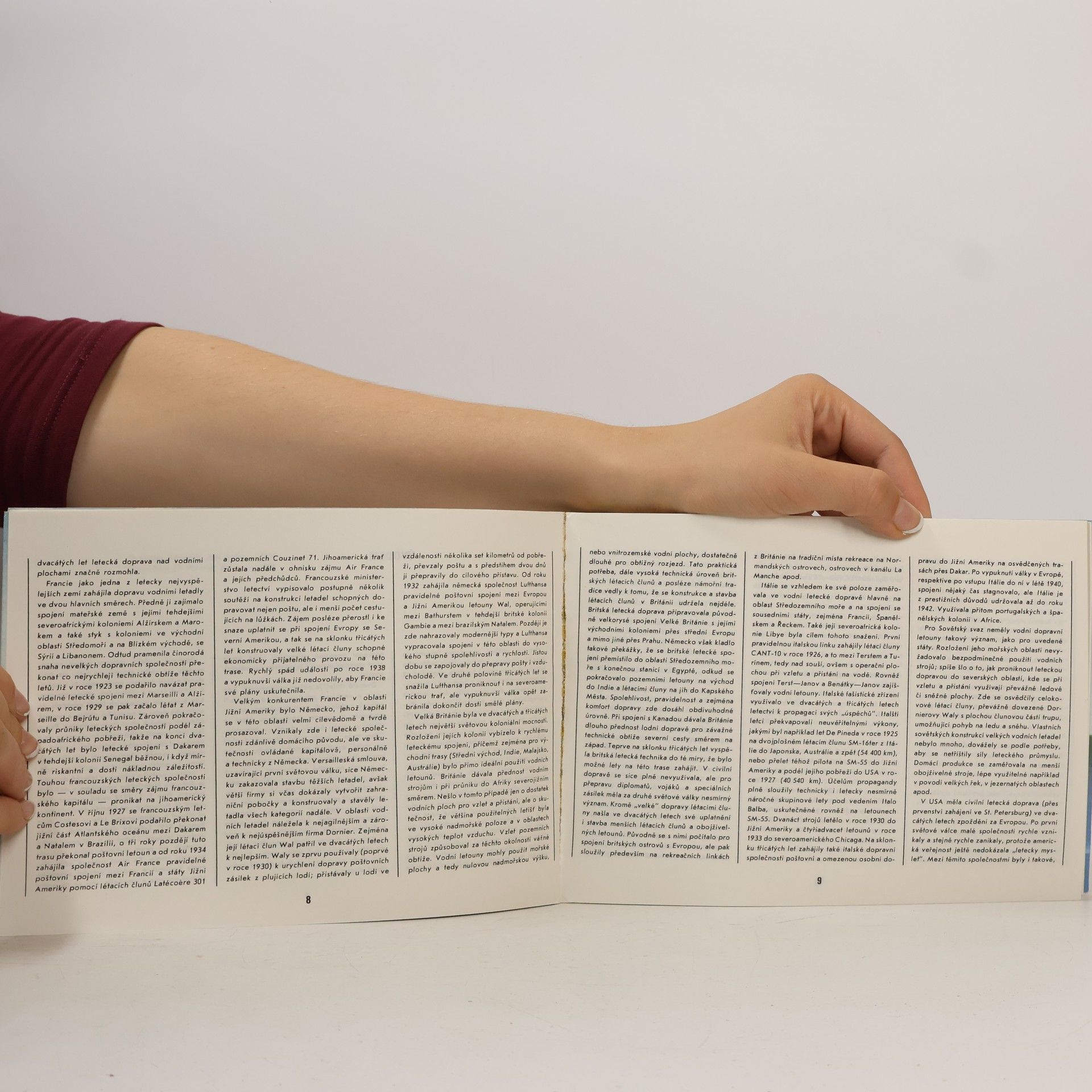 Václav Němeček Atlas letadel 6. Vodní a obojživelná dopravní letadla