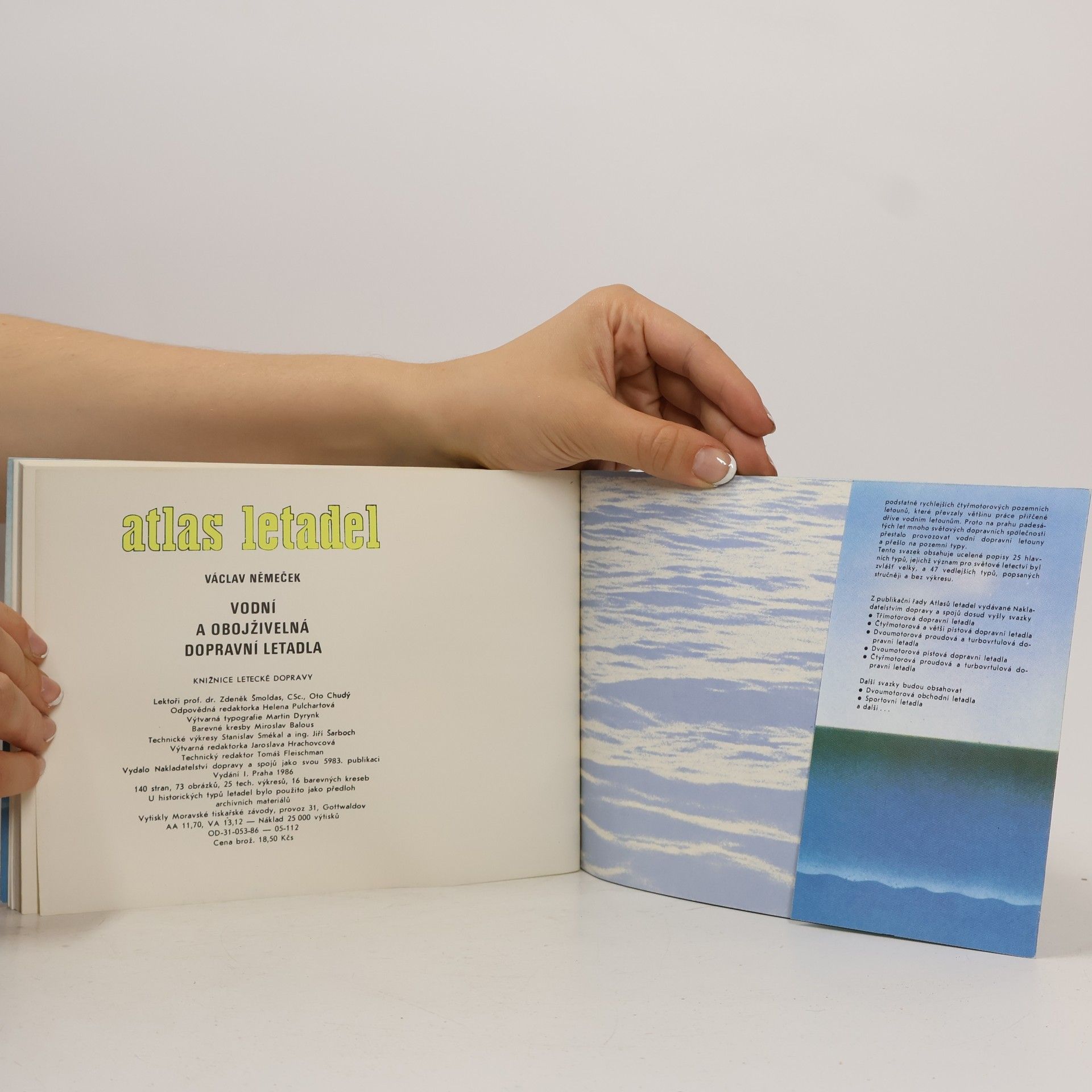 Václav Němeček Atlas letadel 6. Vodní a obojživelná dopravní letadla