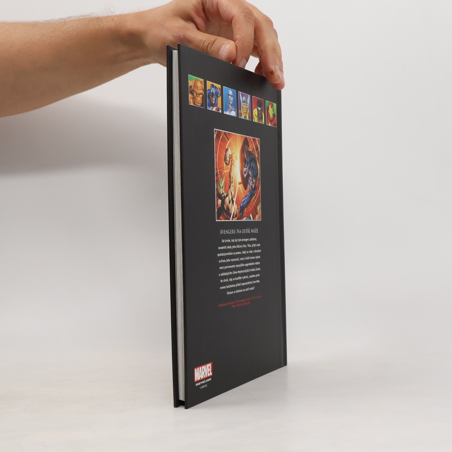 Geoff Johns Ultimátní komiksový komplet 28. Avengers. Na ostří nože