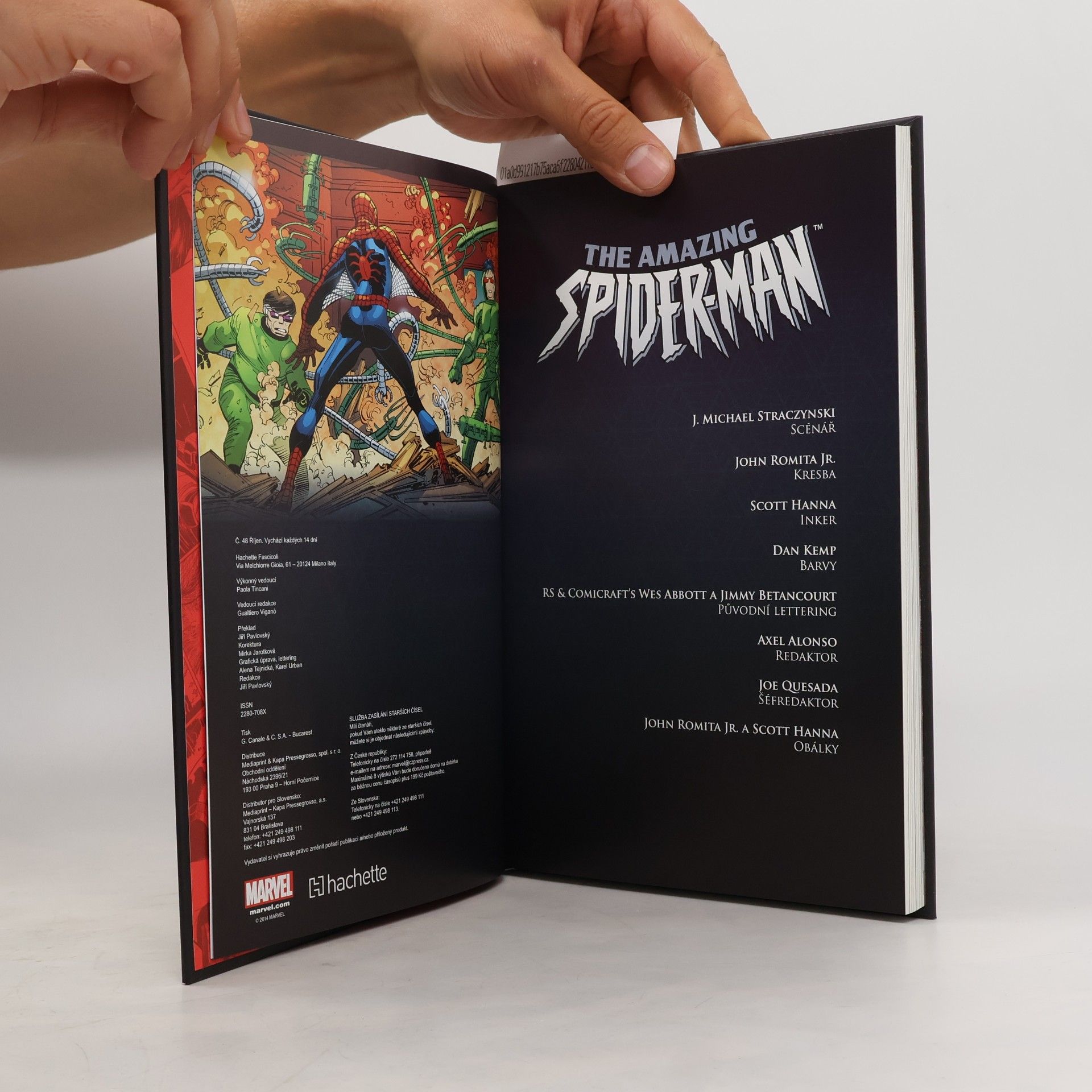 J. Michael Straczynski The Amazing Spider-Man. Odhalení a dokud hvězdy nezhasnou