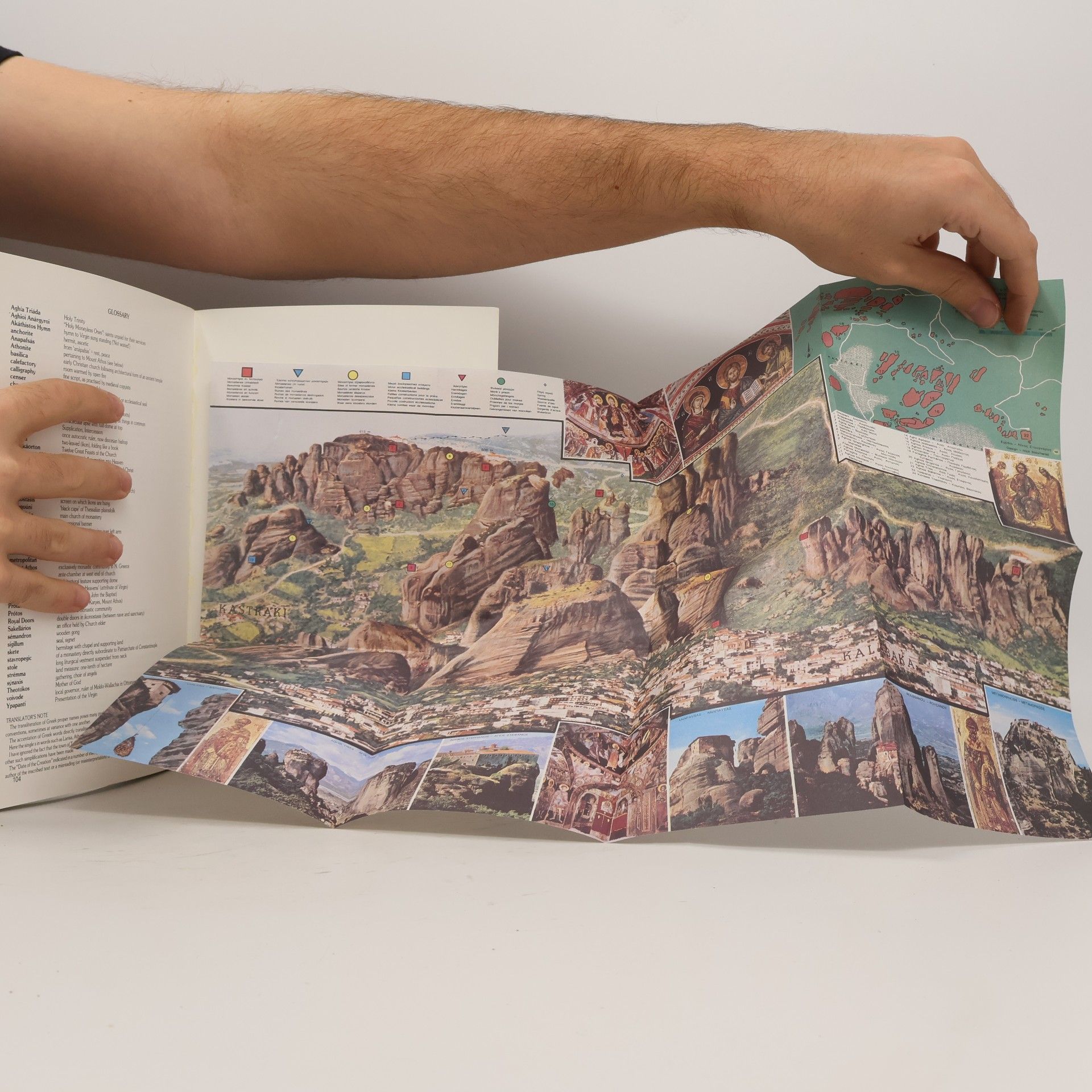 Stephanos Stournaras Meteora. The Sacred Rocks and their History