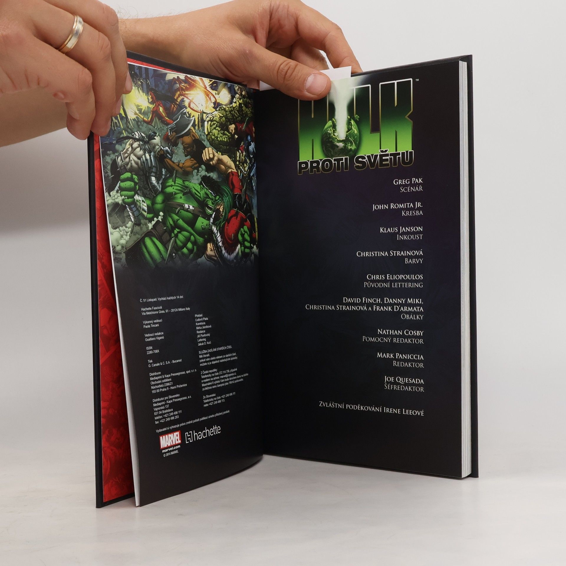 Greg Pak Hulk. Proti světu