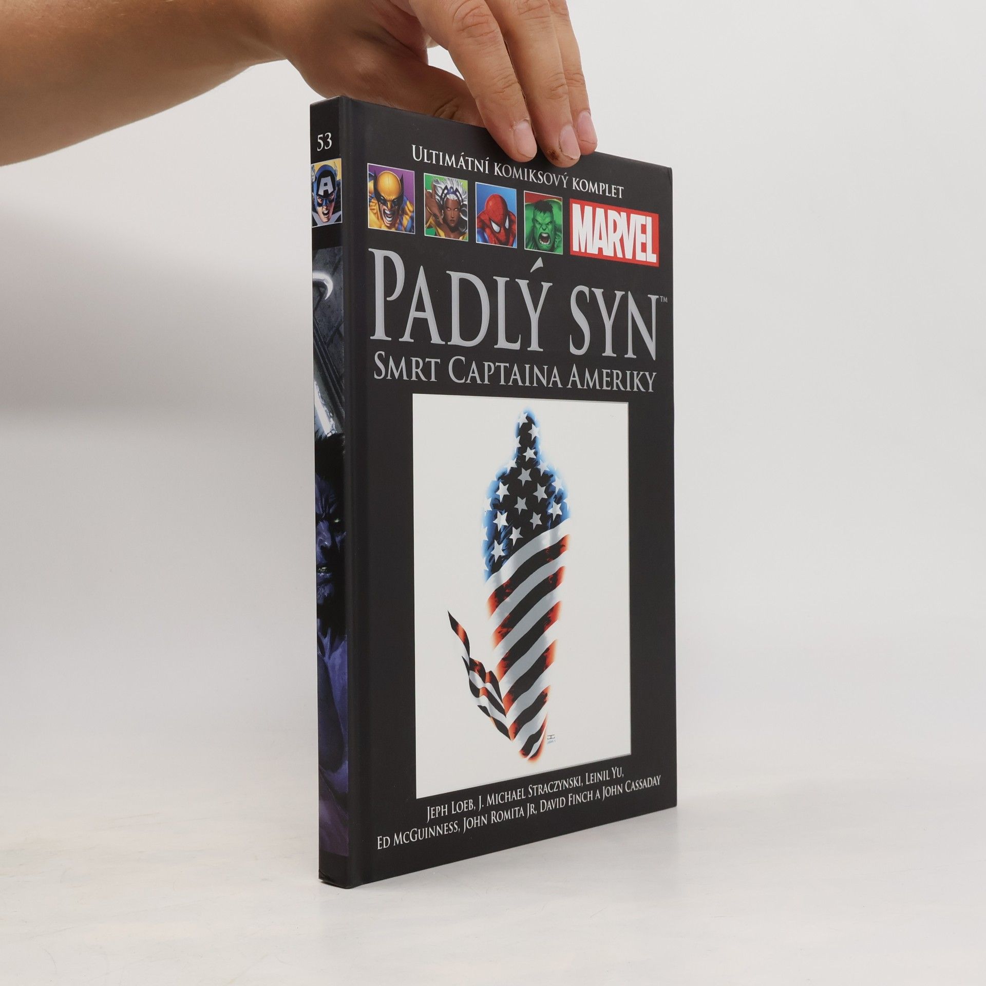 Leinil Francis Yu Ultimátní komiksový komplet 53. Padlý syn. Smrt Captaina Ameriky