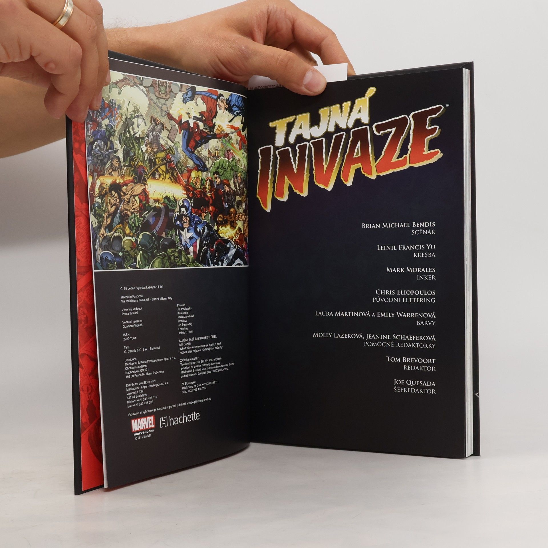 Brian Michael Bendis Ultimátní komiksový komplet 57. Tajná invaze