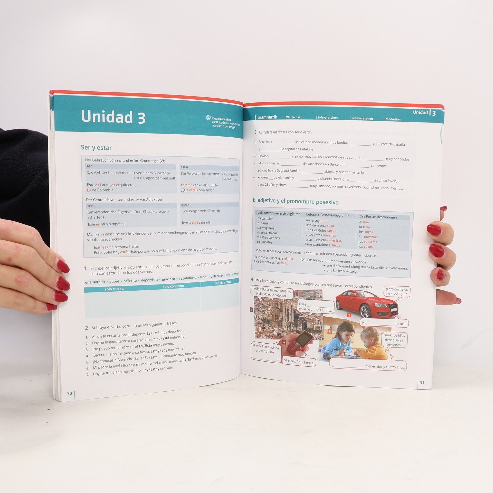 Kolektiv autorů Nivel intermedio, Trainingsheft