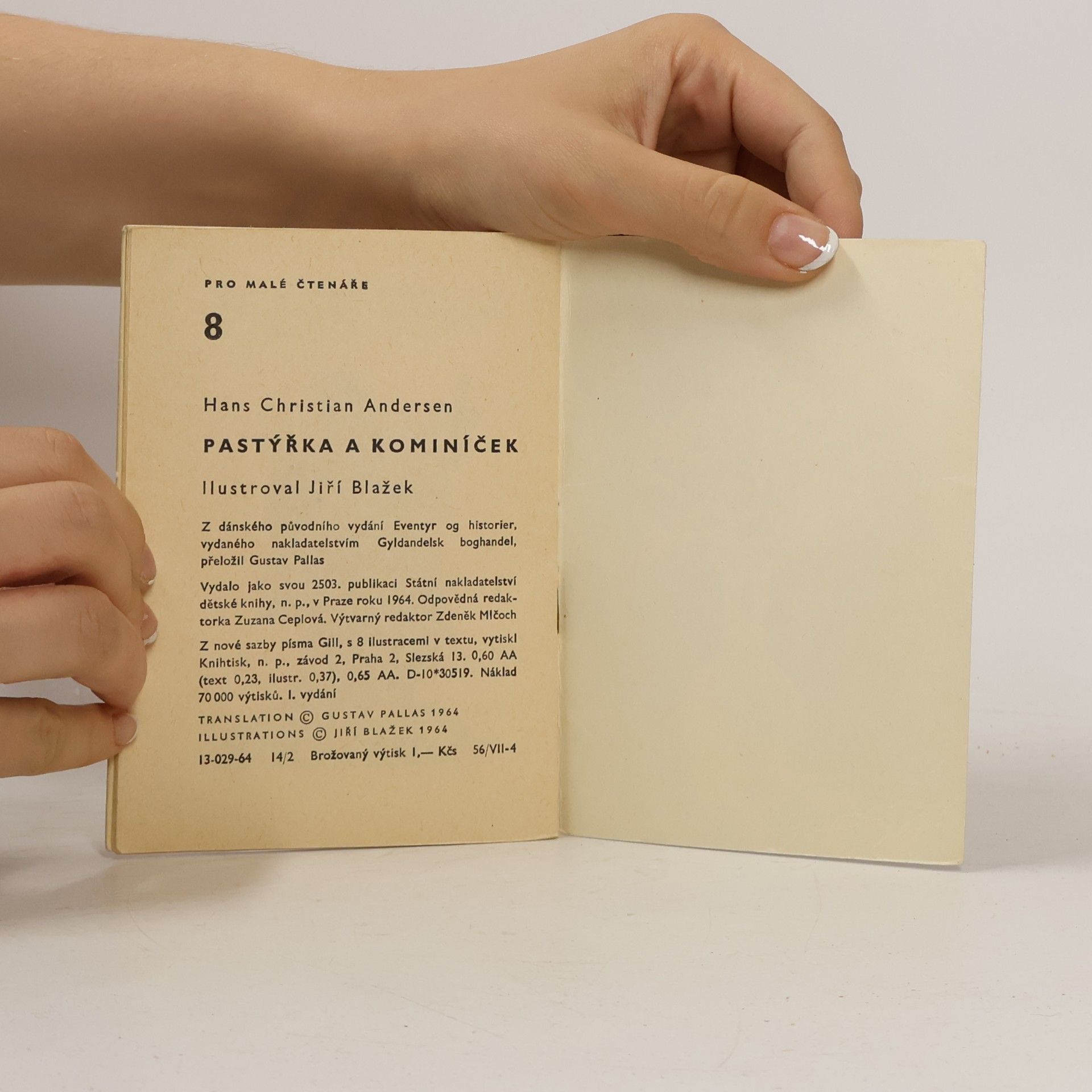 Hans Christian Andersen Pastýřka a kominíček