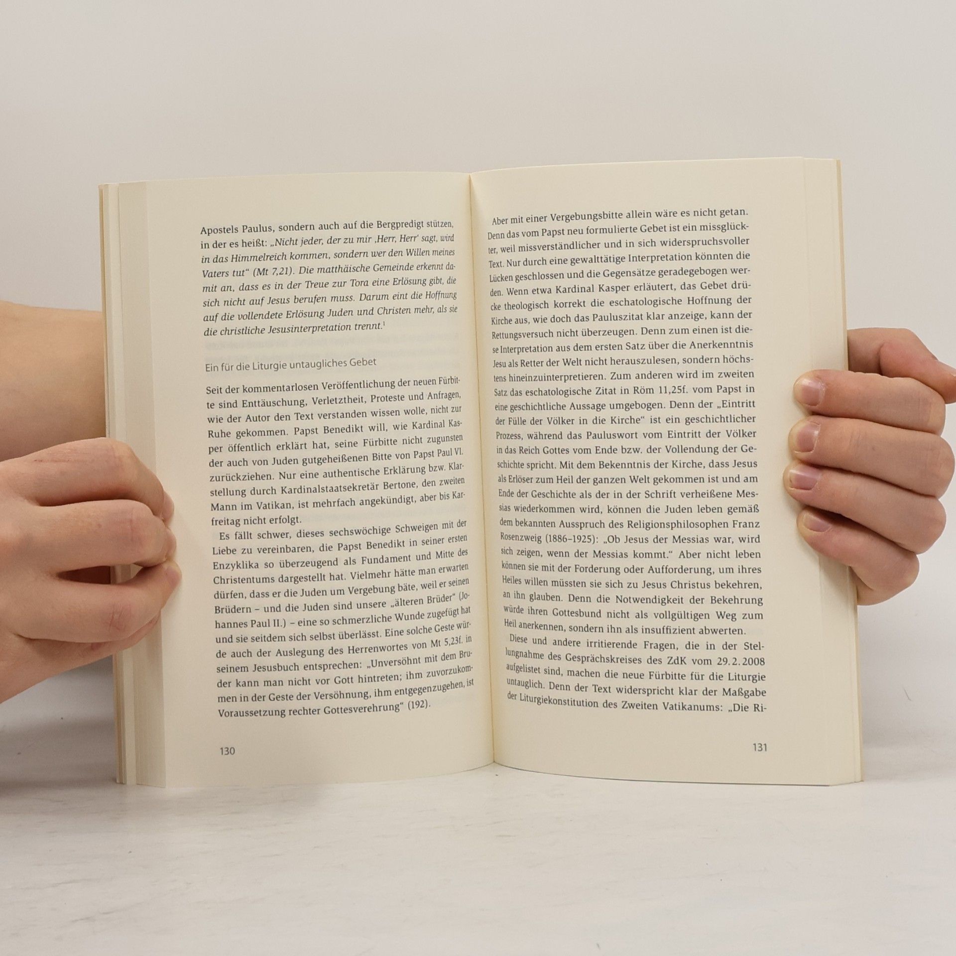 Walter Homolka Theologie Kontrovers: ... damit sie Jesus Christus erkennen