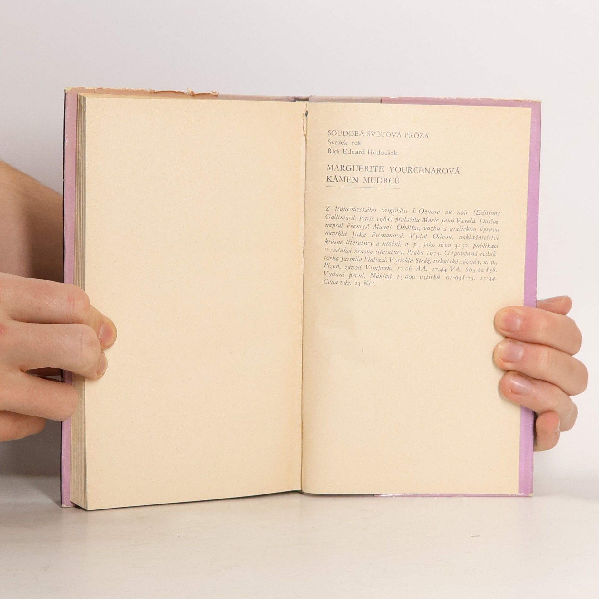 Marguerite Yourcenar Kámen mudrců