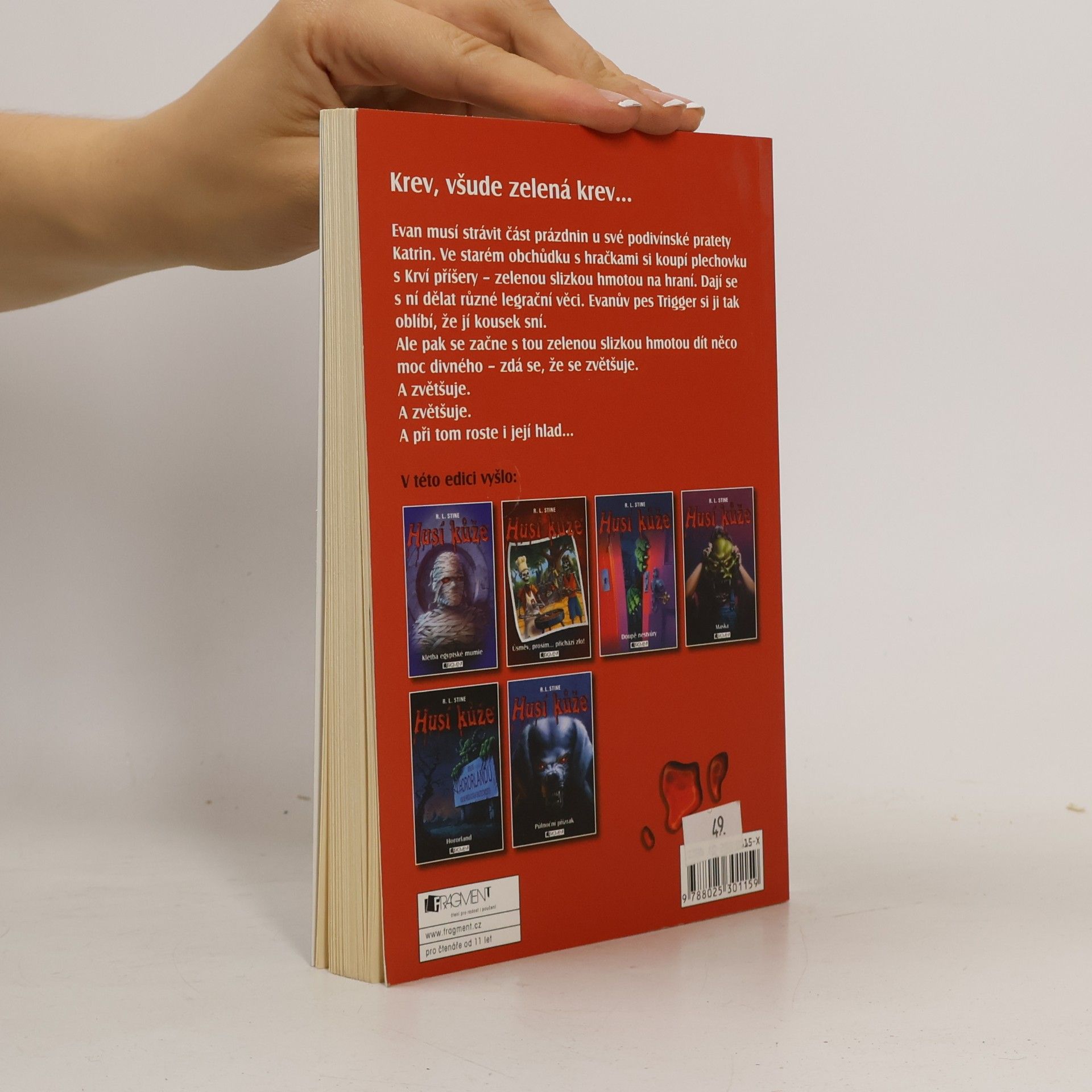 R. L. Stine Husí kůže. Krev příšery