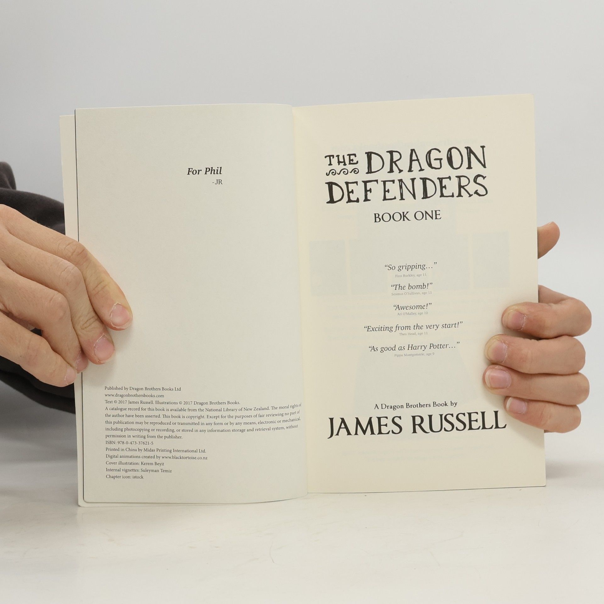 James Russell Dragon Brothers - 1: The Dragon Defenders