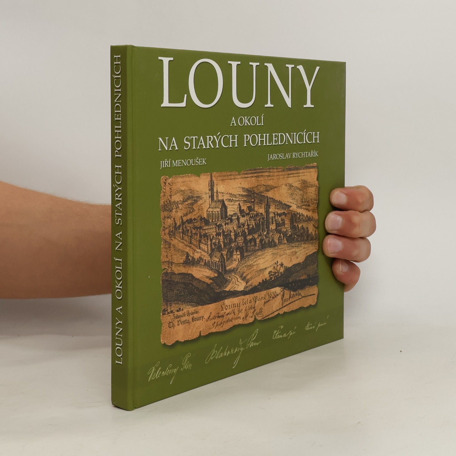 Jiří Menoušek Louny a okolí na starých pohlednicích