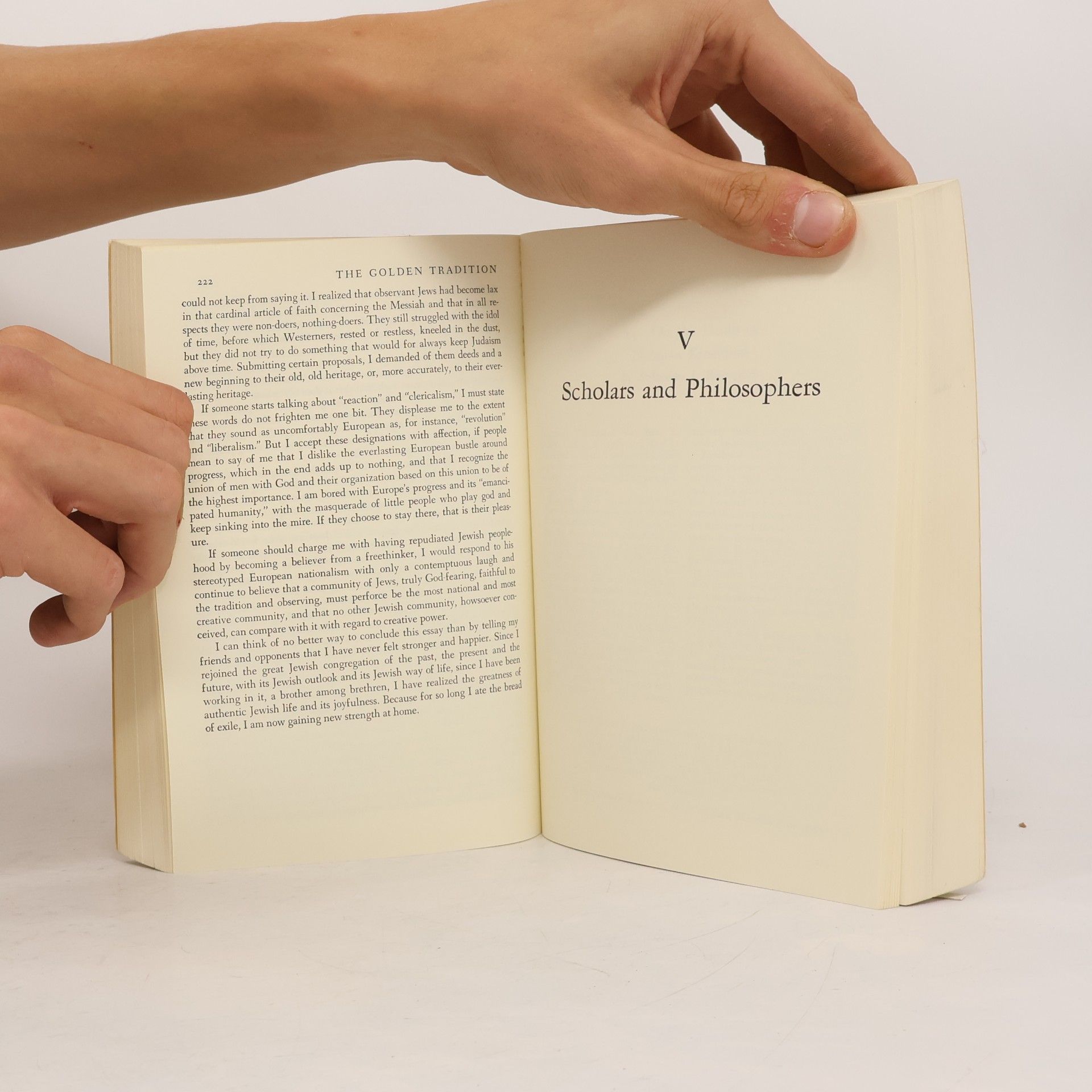 Lucy S. Dawidowicz The Golden Tradition. Jewish Life and Thought in Eastern Europe