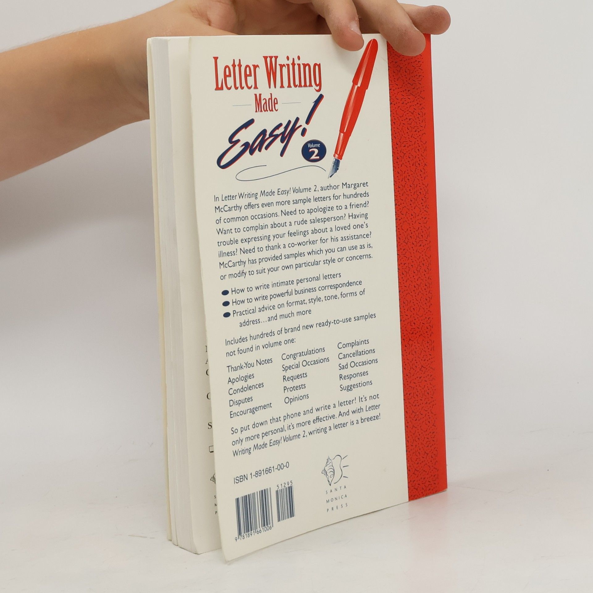 Margaret McCarthy Letter Writing Made Easy! Volume 2