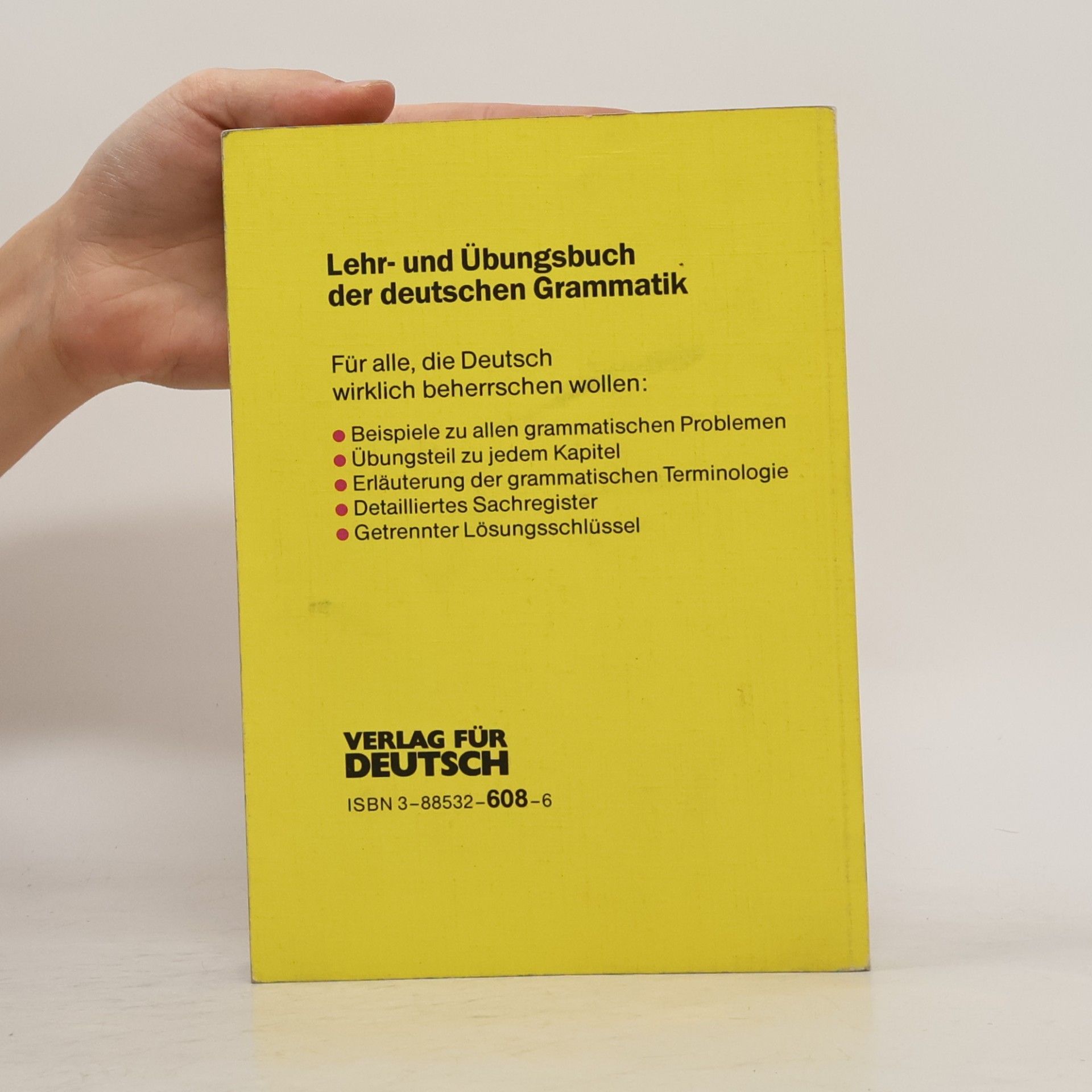 H Dreyer Lehr- und Übungsbuch der deutschen Grammatik, Lehr- und Übungsbuch