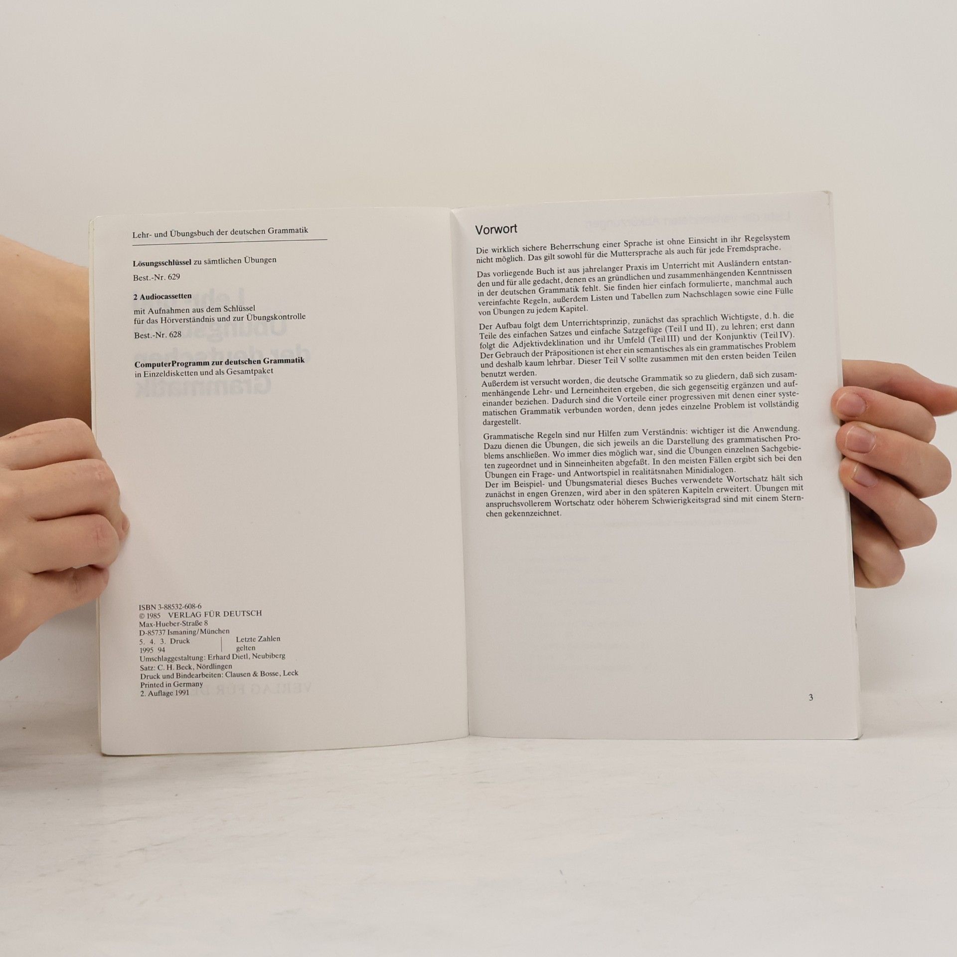 H Dreyer Lehr- und Übungsbuch der deutschen Grammatik, Lehr- und Übungsbuch