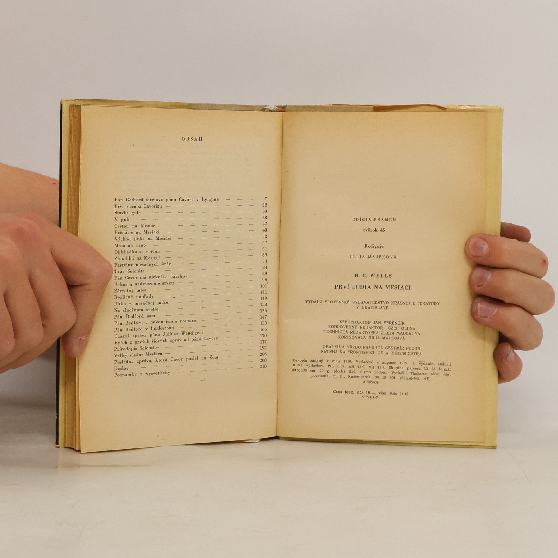 H. G. Wells Prví ľudia na mesiaci