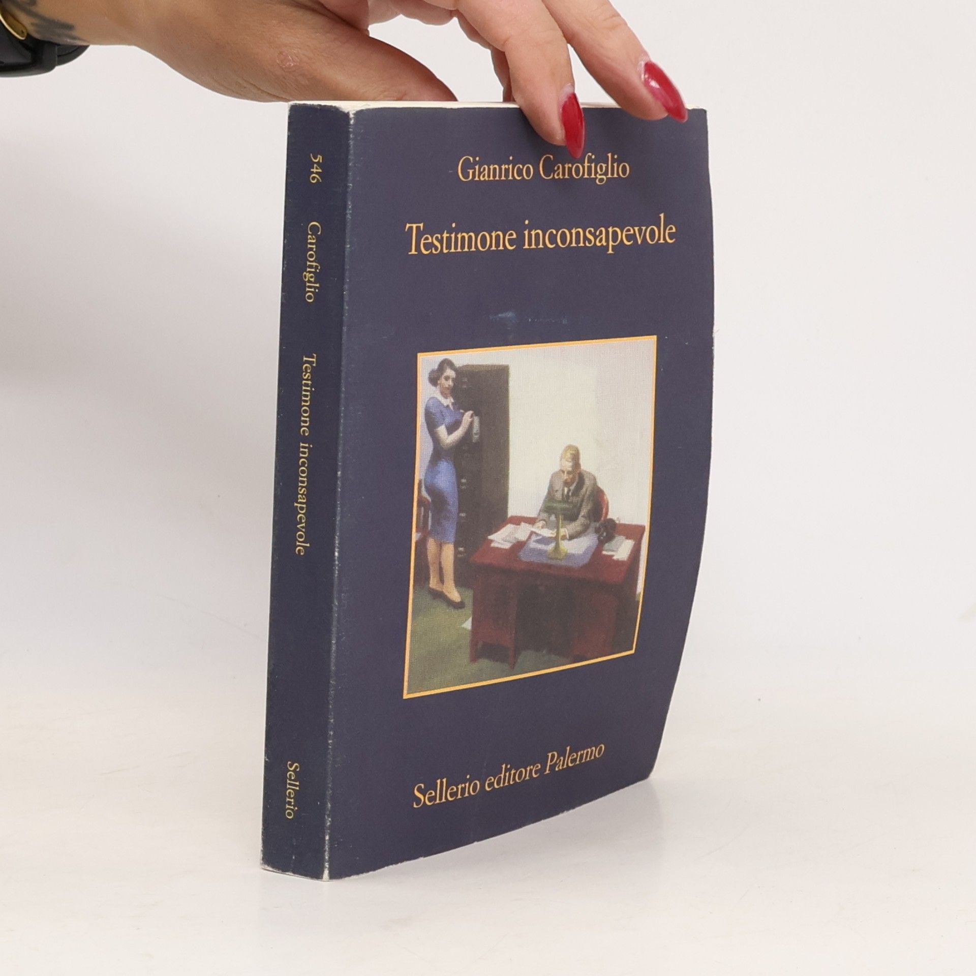 Gianrico Carofiglio Testimone inconsapevole
