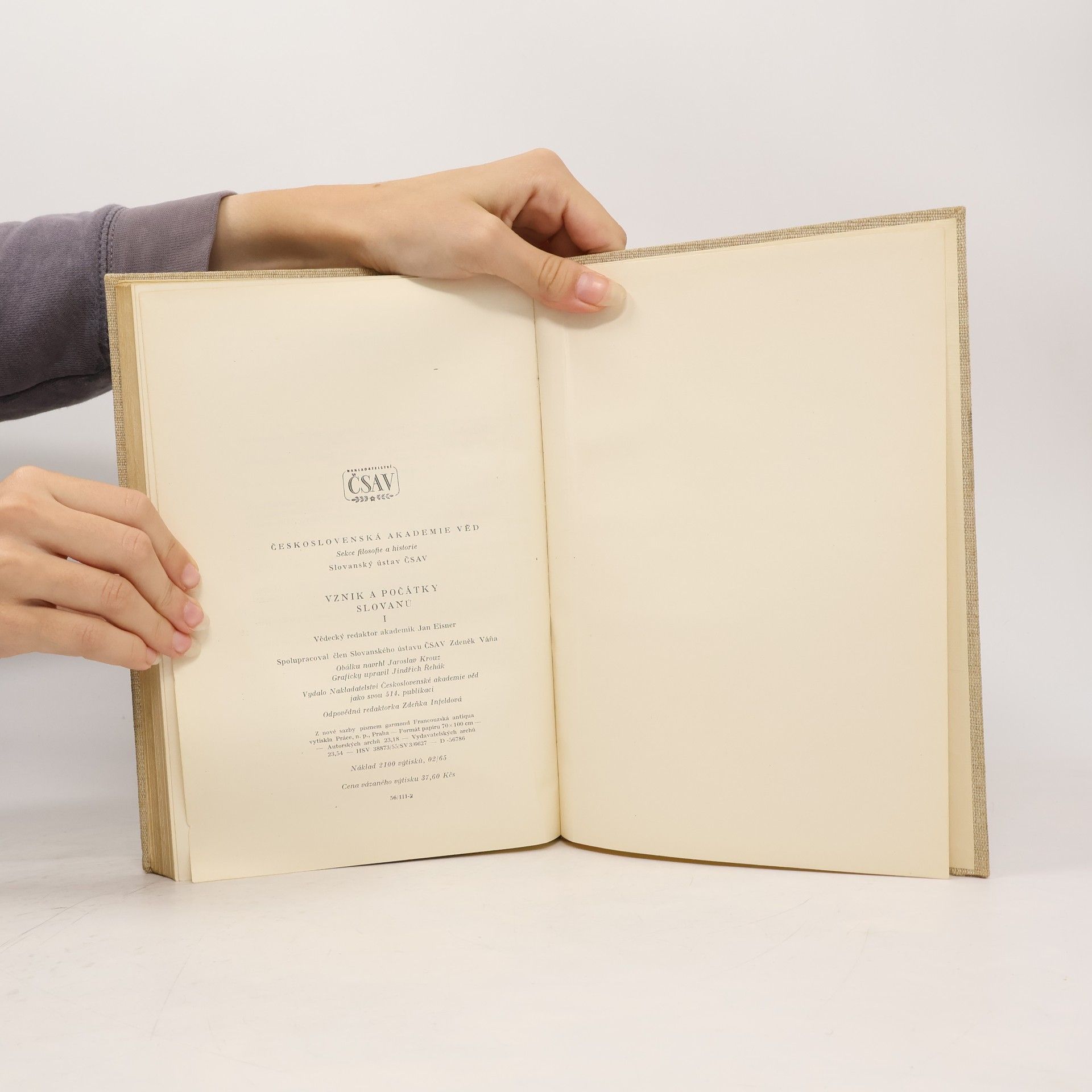 Various authors Vznik a počátky Slovanů I.