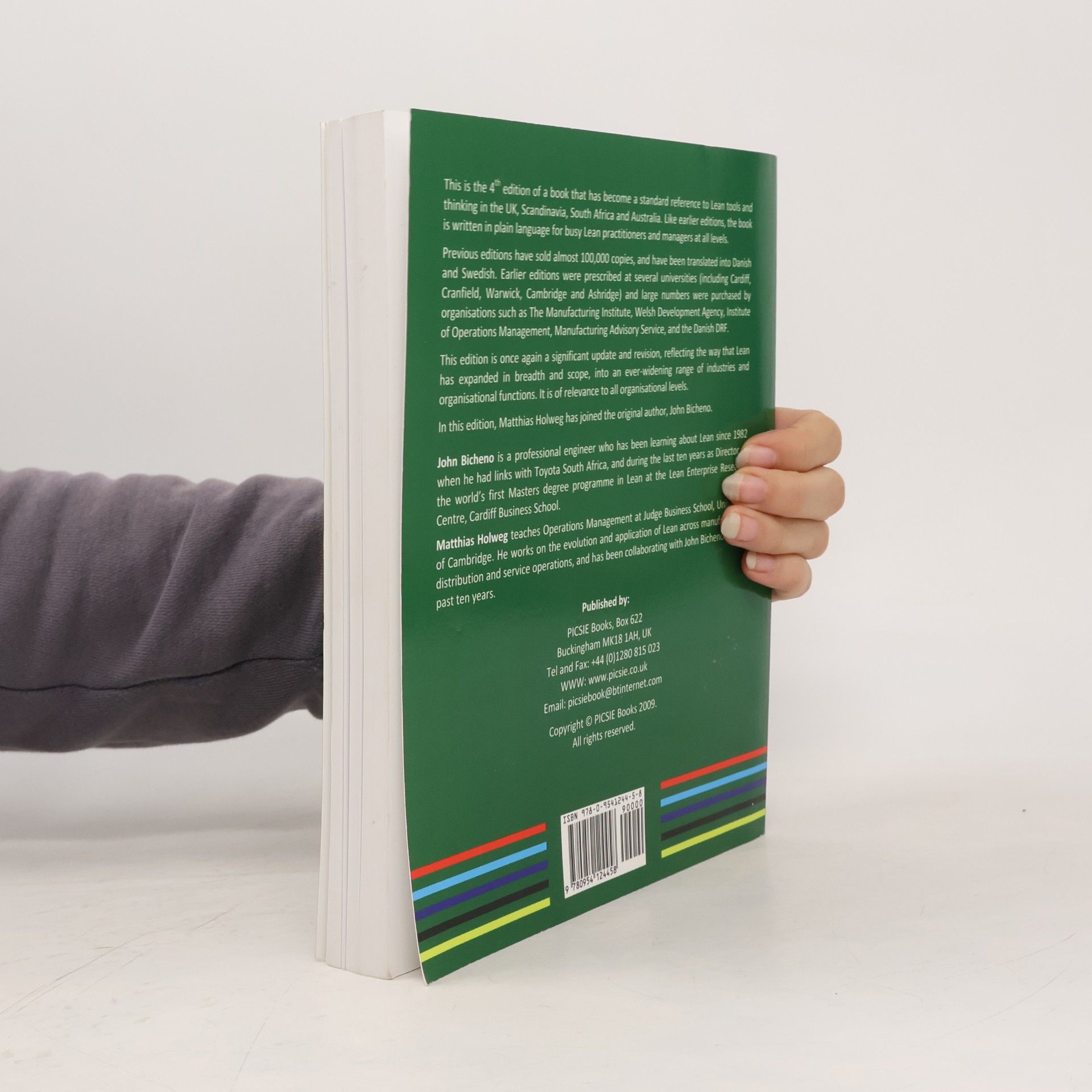 John Bicheno The Lean toolbox. The essential guide to Lean transformation