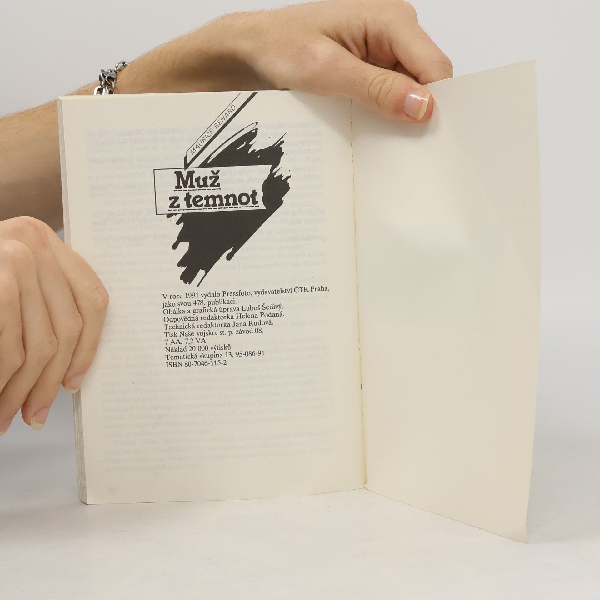 Maurice Renard Muž z temnot