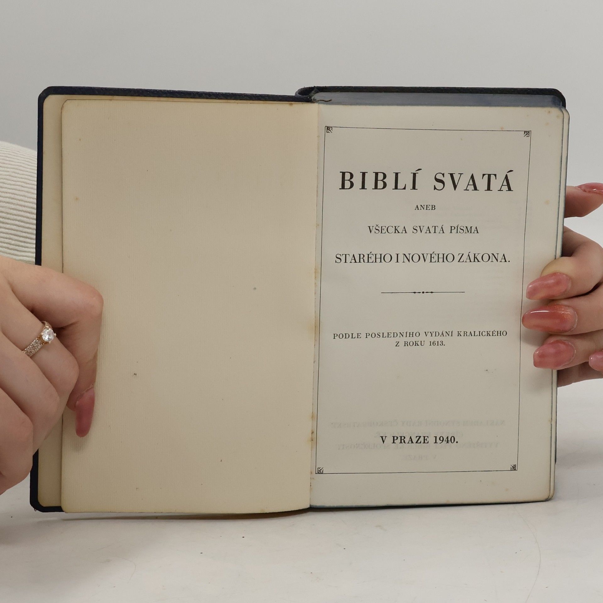 Various authors Biblí svatá