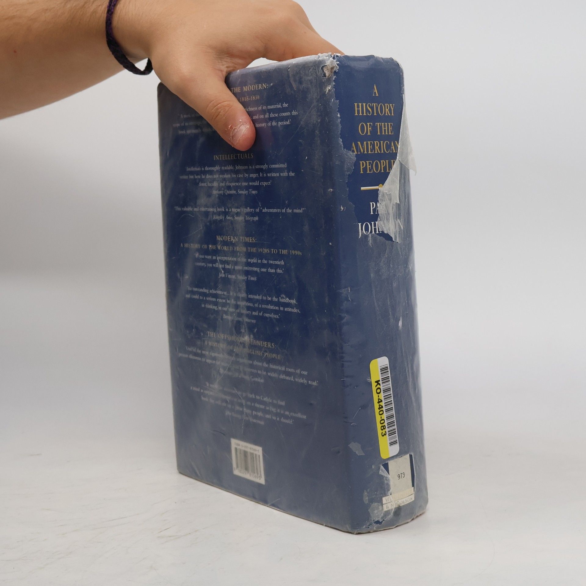 Paul Johnson A History of the American People