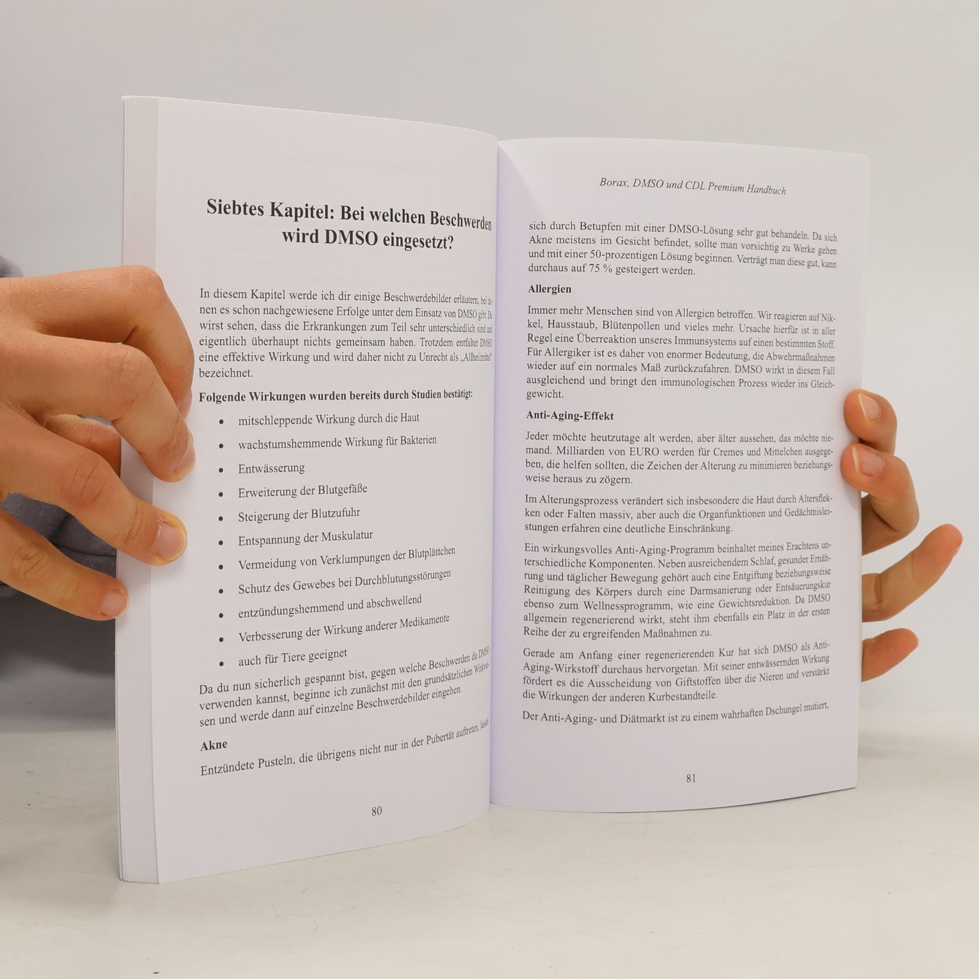 Various authors Borax, DMSO und CDL Premium Handbuch