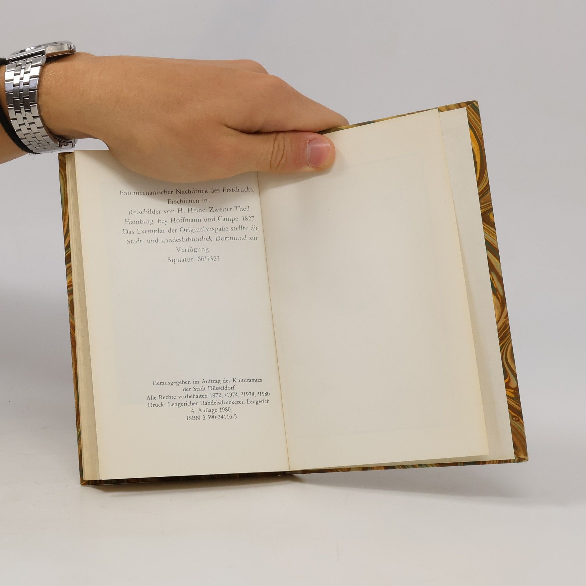 H. Heine Ideen. Das Buch Le Grand. 1826