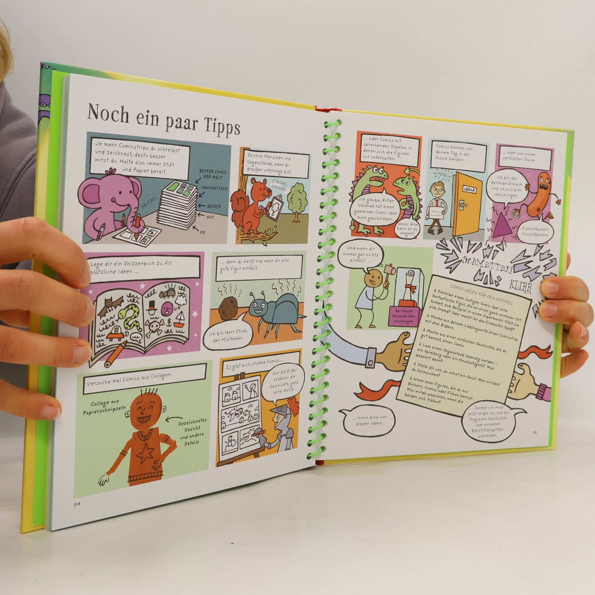 Louie Stowell Comic Workshop