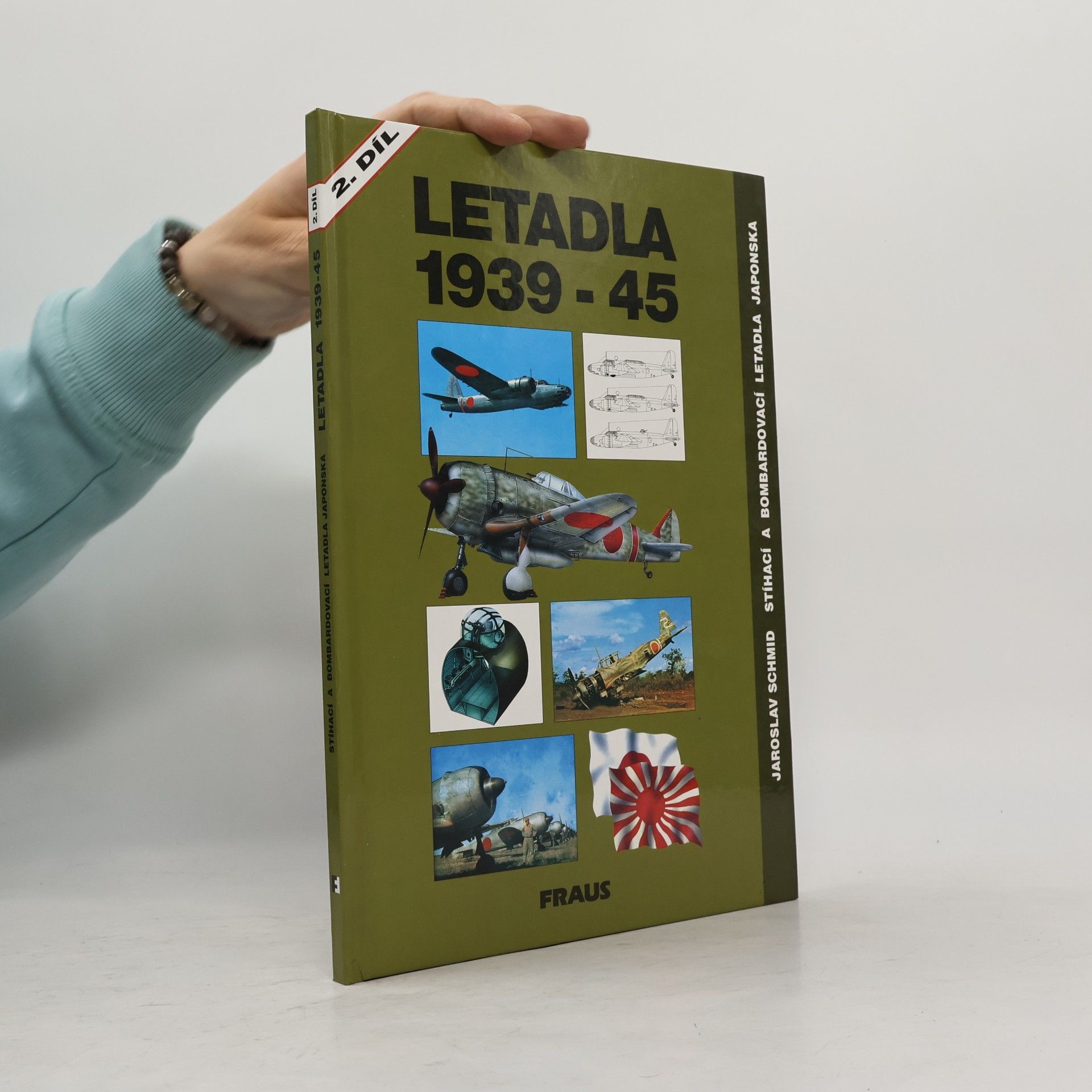 Jaroslav Schmid Letadla 1939-45. 2. díl, Stíhací a bombardovací letadla Japonska